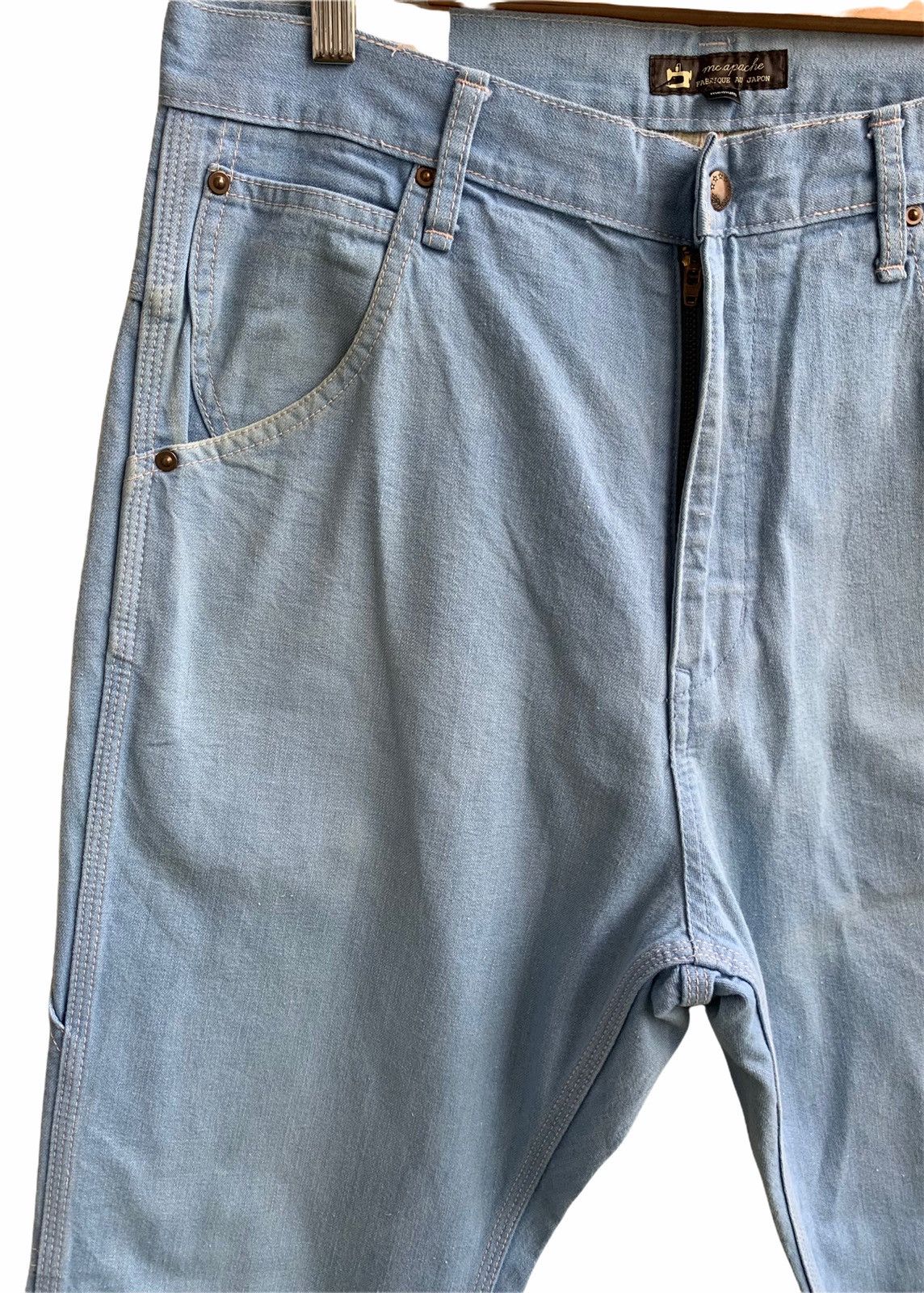 Japanese Brand Vintage Mc Apace Carpenter Denim Size US 32 / EU 48 - 6 Thumbnail