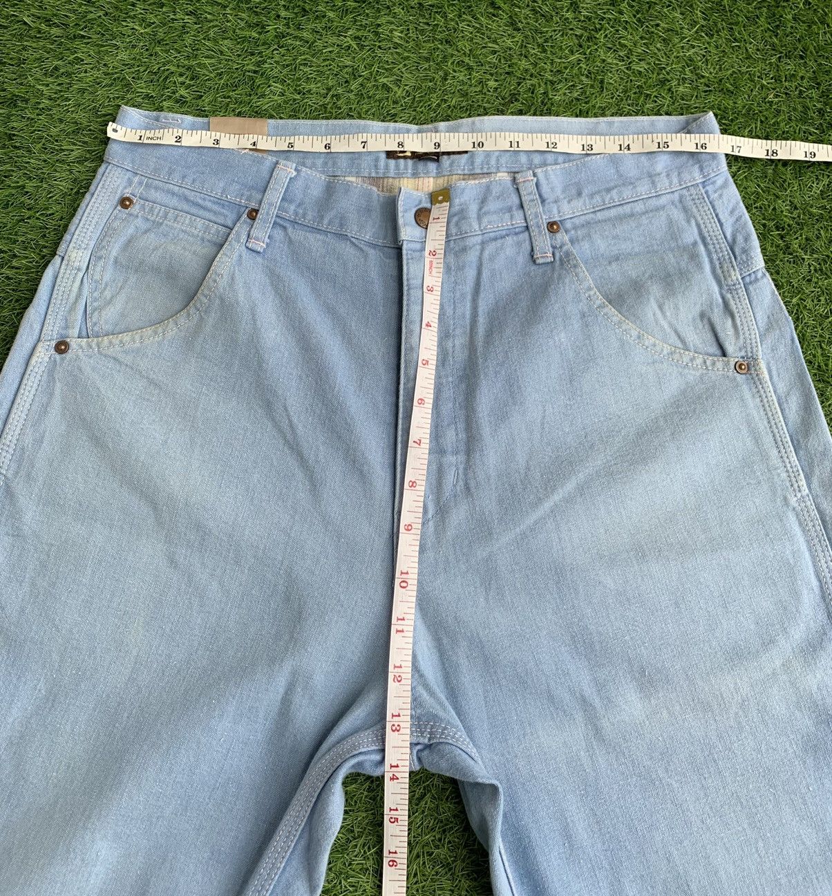 Japanese Brand Vintage Mc Apace Carpenter Denim Size US 32 / EU 48 - 13 Thumbnail