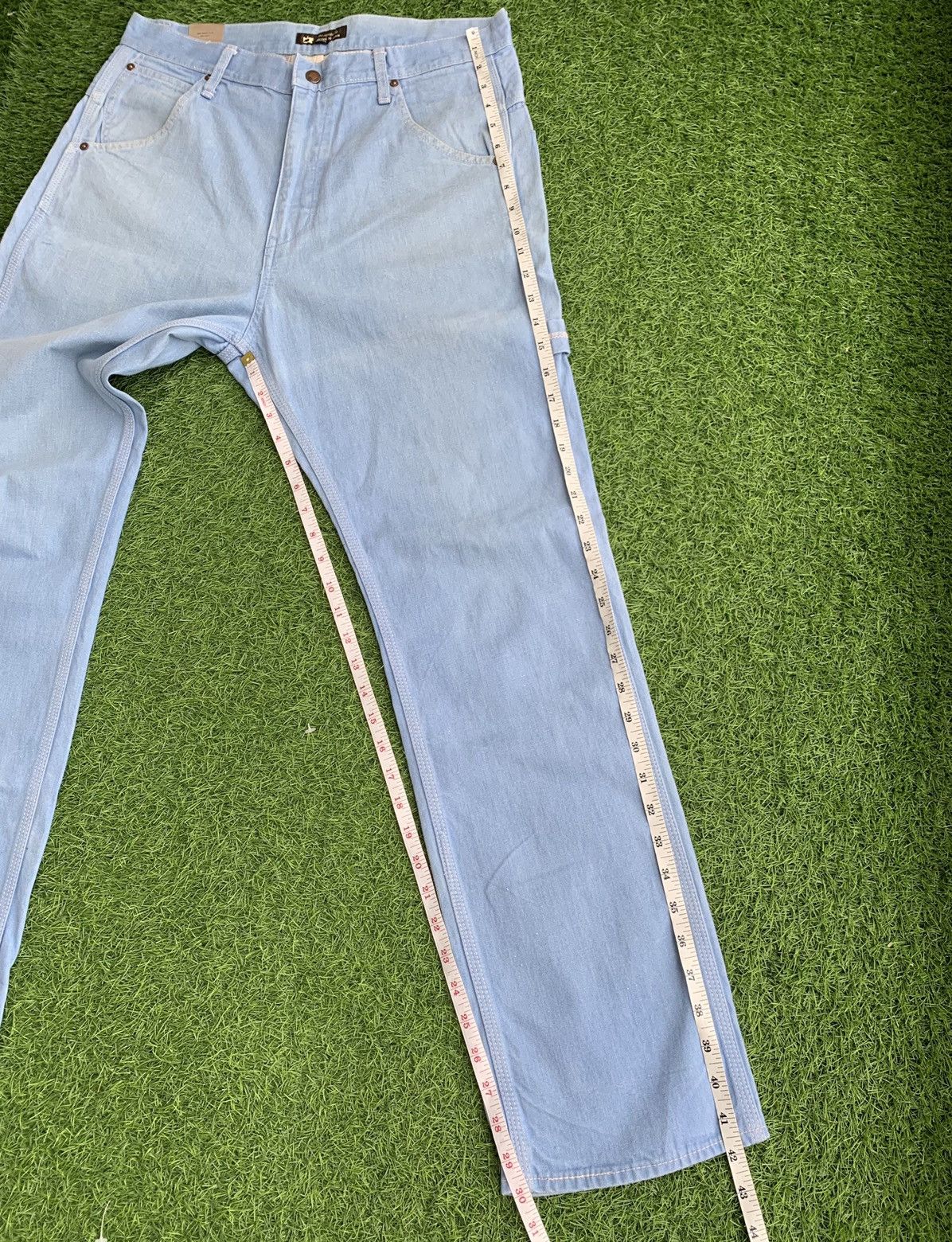 Japanese Brand Vintage Mc Apace Carpenter Denim Size US 32 / EU 48 - 14 Thumbnail