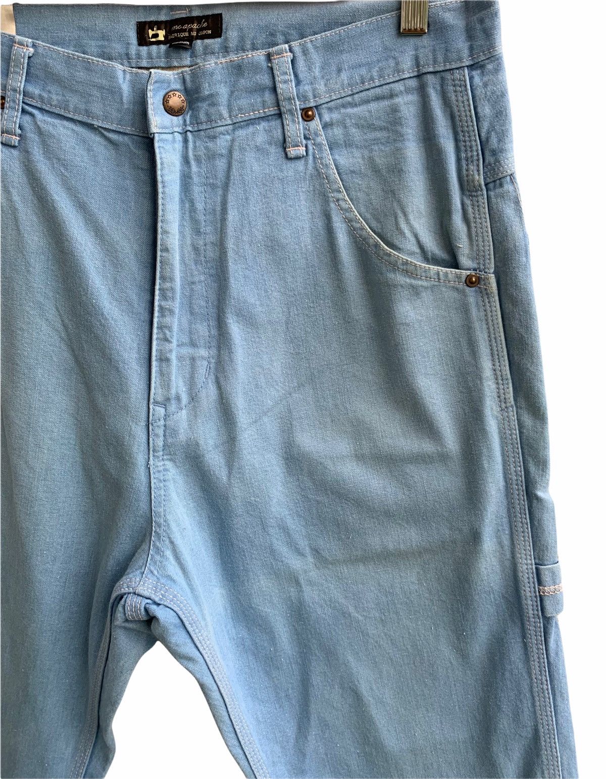 Japanese Brand Vintage Mc Apace Carpenter Denim Size US 32 / EU 48 - 8 Thumbnail
