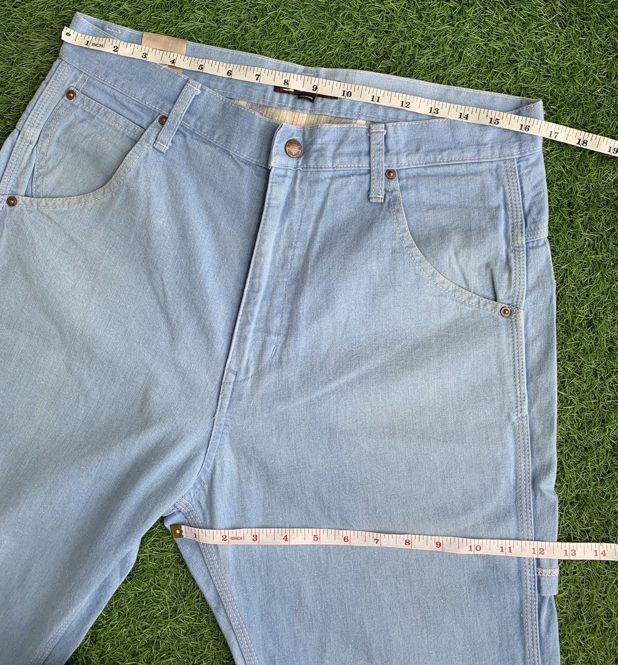 Japanese Brand Vintage Mc Apace Carpenter Denim Size US 32 / EU 48 - 16 Thumbnail