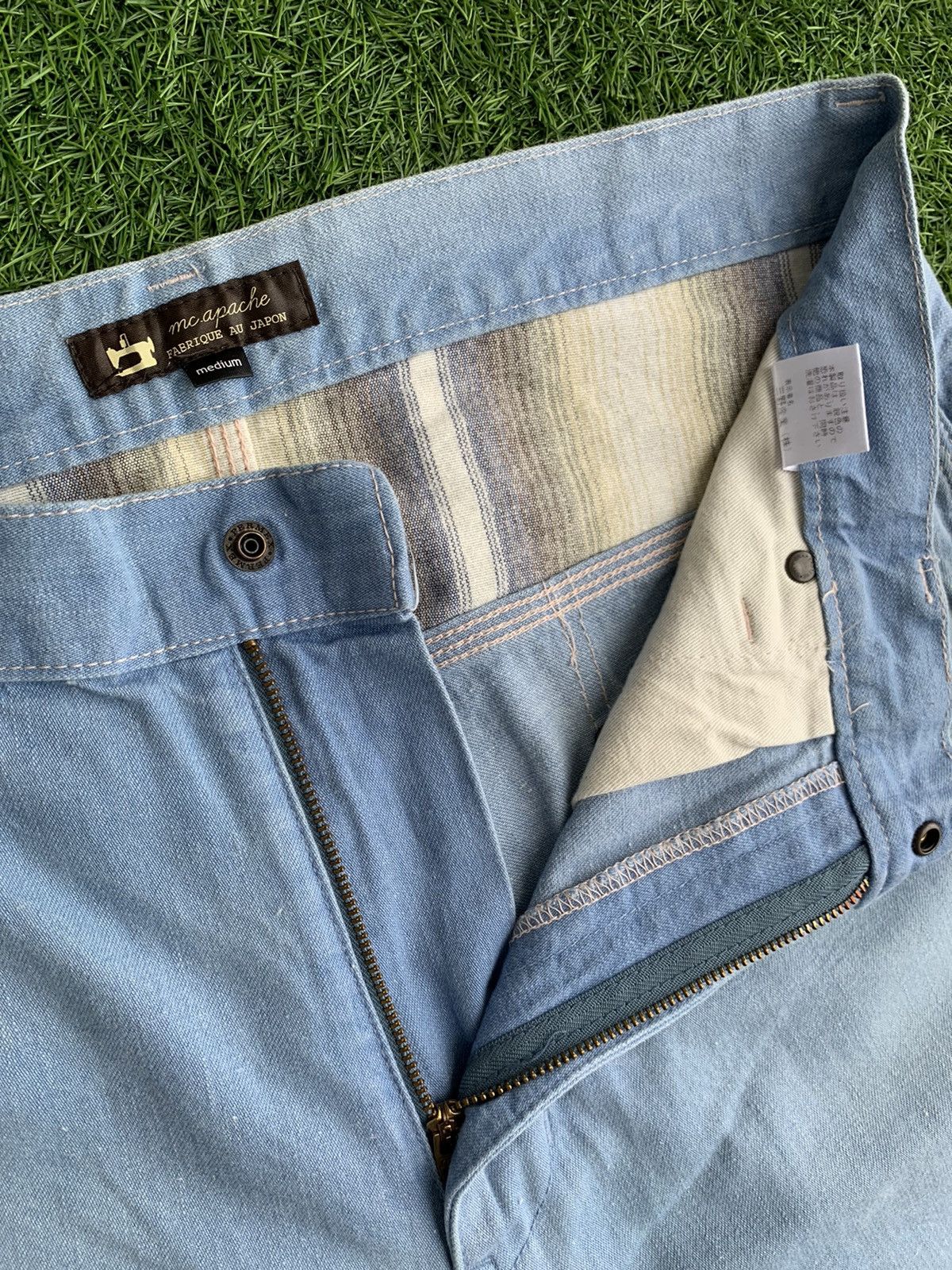 Japanese Brand Vintage Mc Apace Carpenter Denim Size US 32 / EU 48 - 12 Thumbnail