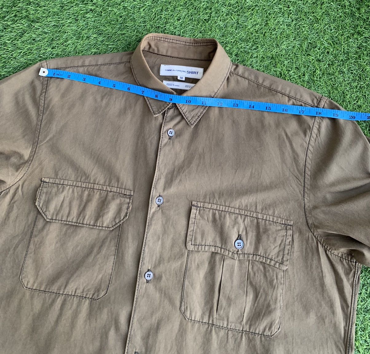 Comme des Garcons Vintage Comme Des Cargons Shirt Botton Size US M / EU 48-50 / 2 - 9 Thumbnail