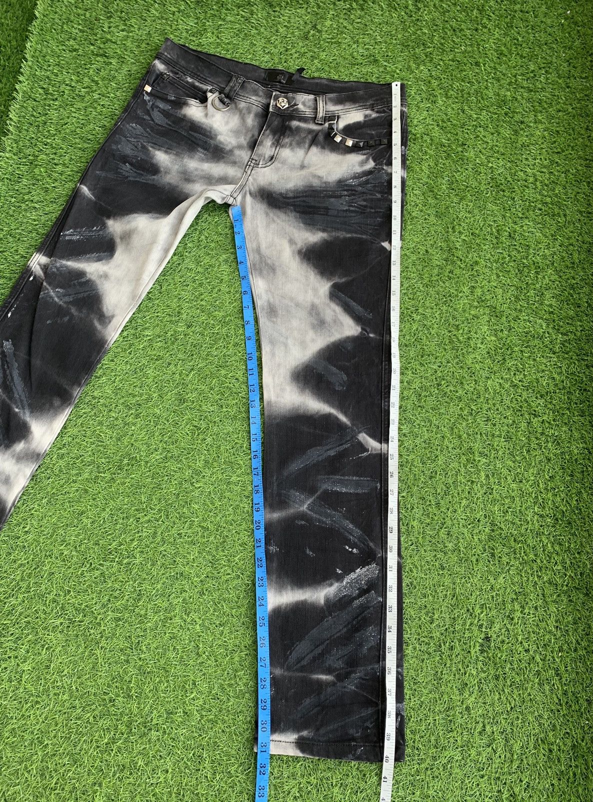 Japanese Brand The Black Gene Tye Die Denim Japanese Brand Size US 32 / EU 48 - 12 Thumbnail
