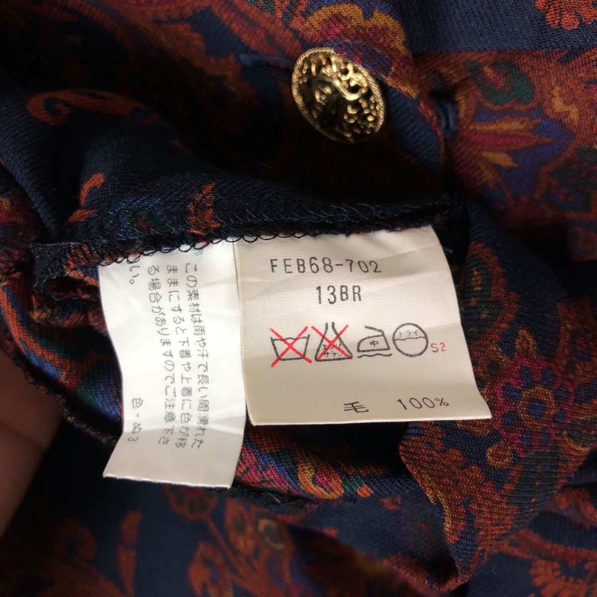 Burberry Vintage Burberry Floral Archive Blouse Size M / US 6-8 / IT 42-44 - 9 Thumbnail