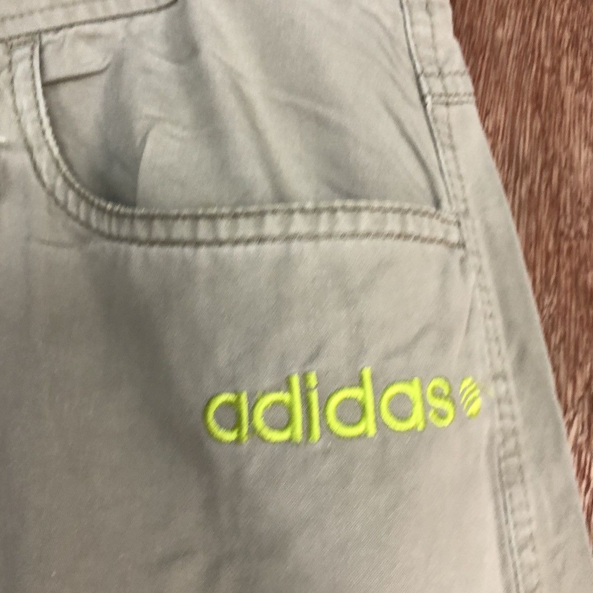 Adidas DL Adidas Brown Multipocket Cargo Pants #2036 Size US 32 / EU 48 - 7 Thumbnail