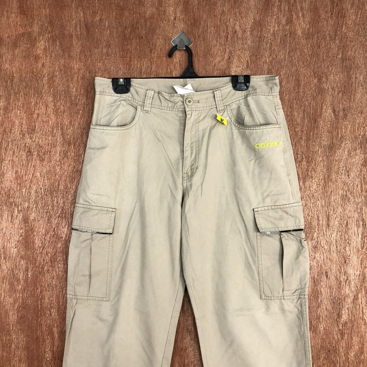 Adidas DL Adidas Brown Multipocket Cargo Pants #2036 Size US 32 / EU 48 - 2 Thumbnail