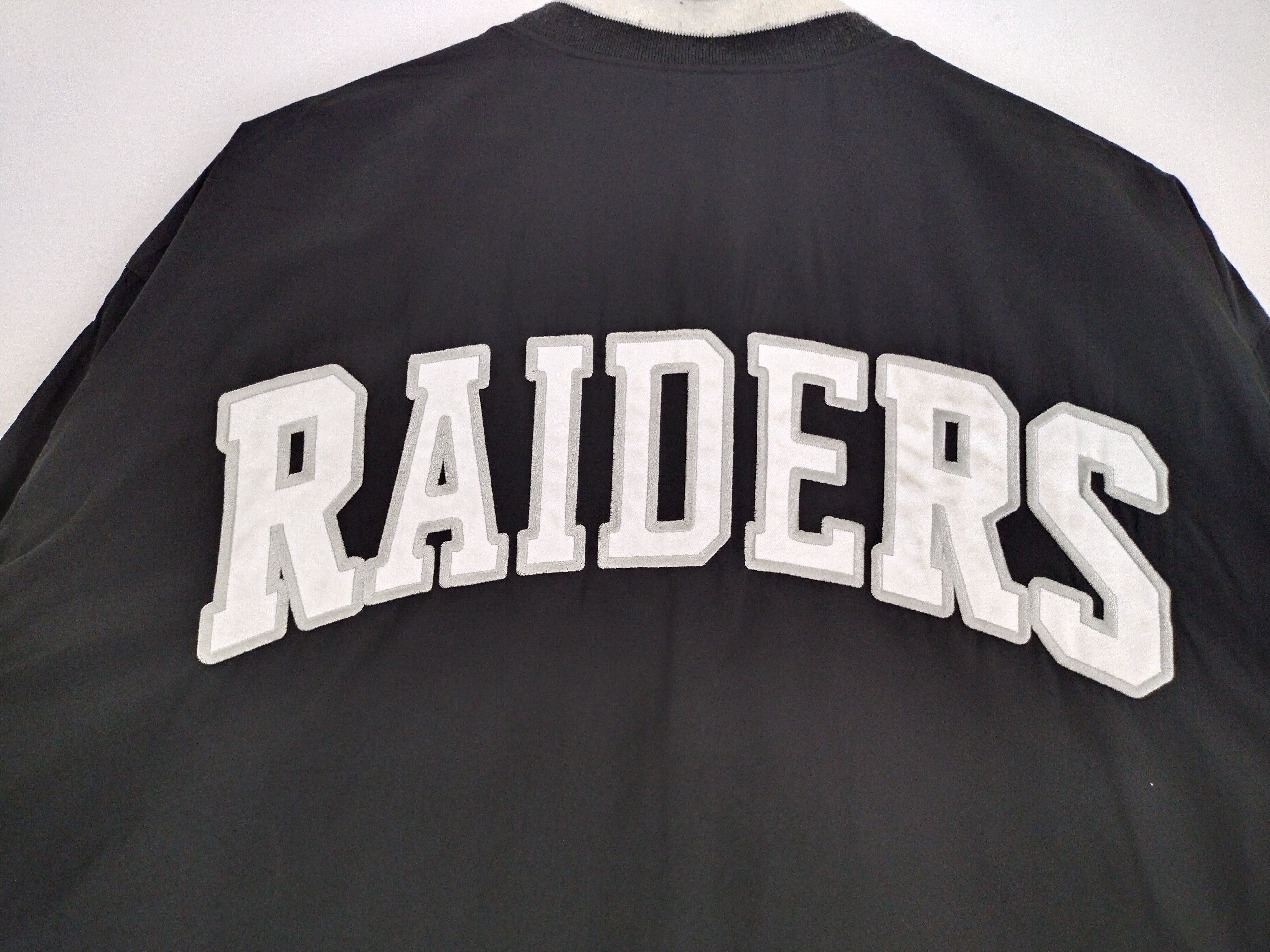 NFL VINTAGE NFL RAIDERS BOMBER JACKET Size US L / EU 52-54 / 3 - 13 Thumbnail