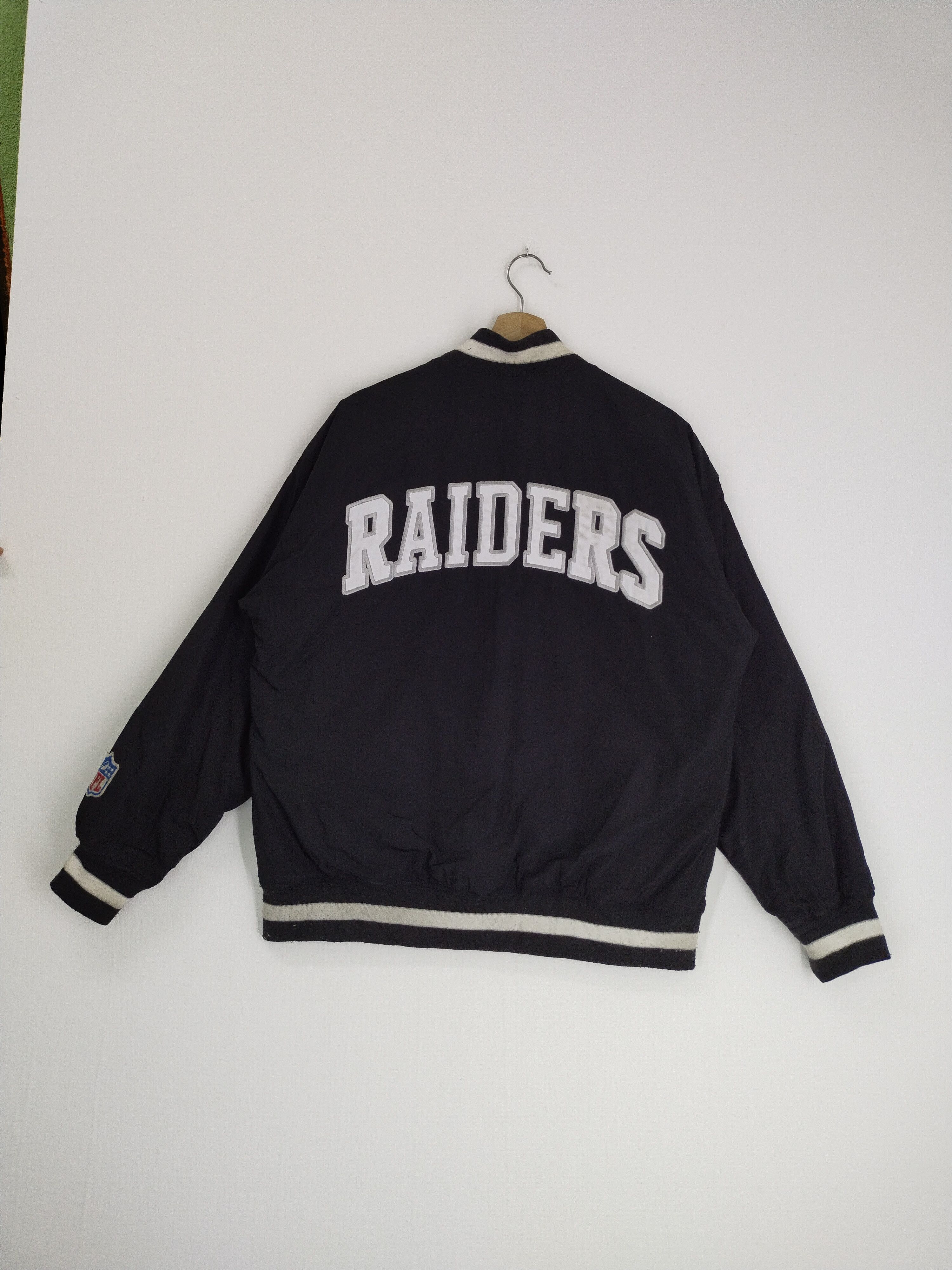 NFL VINTAGE NFL RAIDERS BOMBER JACKET Size US L / EU 52-54 / 3 - 12 Thumbnail