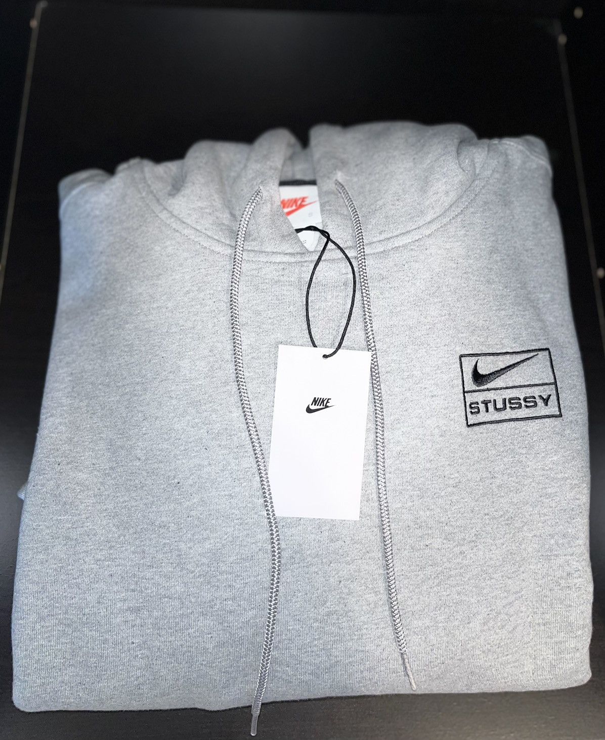 image of Nike Hoodie Grey, Men's (Size Small)