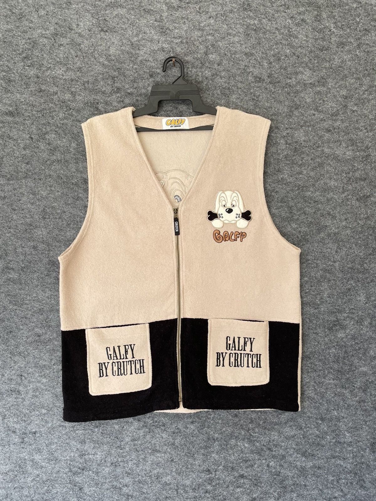 Japanese Brand × Vintage VINTAGE CALFY BY CRUTCH VEST Size US L / EU 52-54 / 3 - 3 Thumbnail