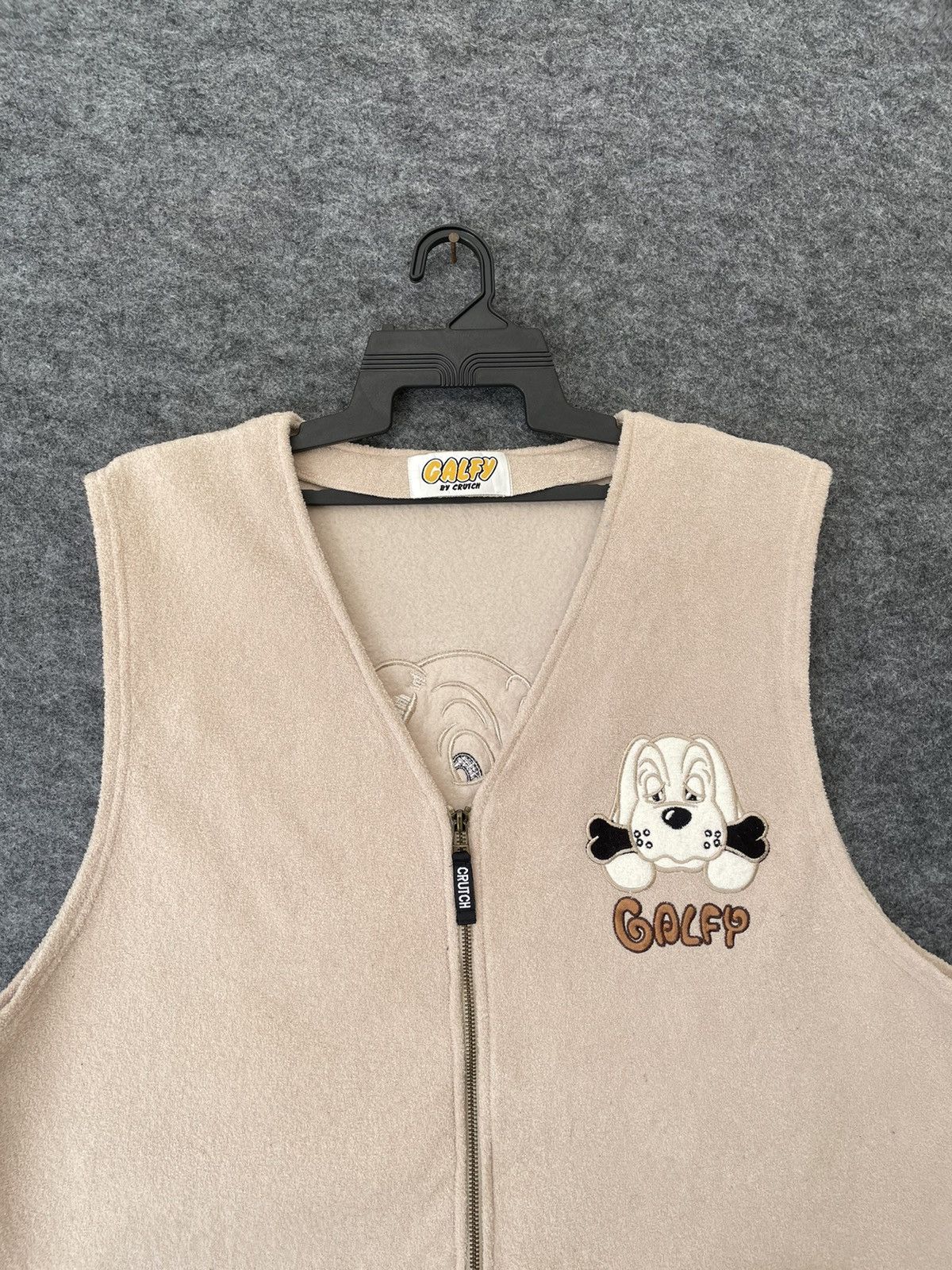 Japanese Brand × Vintage VINTAGE CALFY BY CRUTCH VEST Size US L / EU 52-54 / 3 - 4 Thumbnail