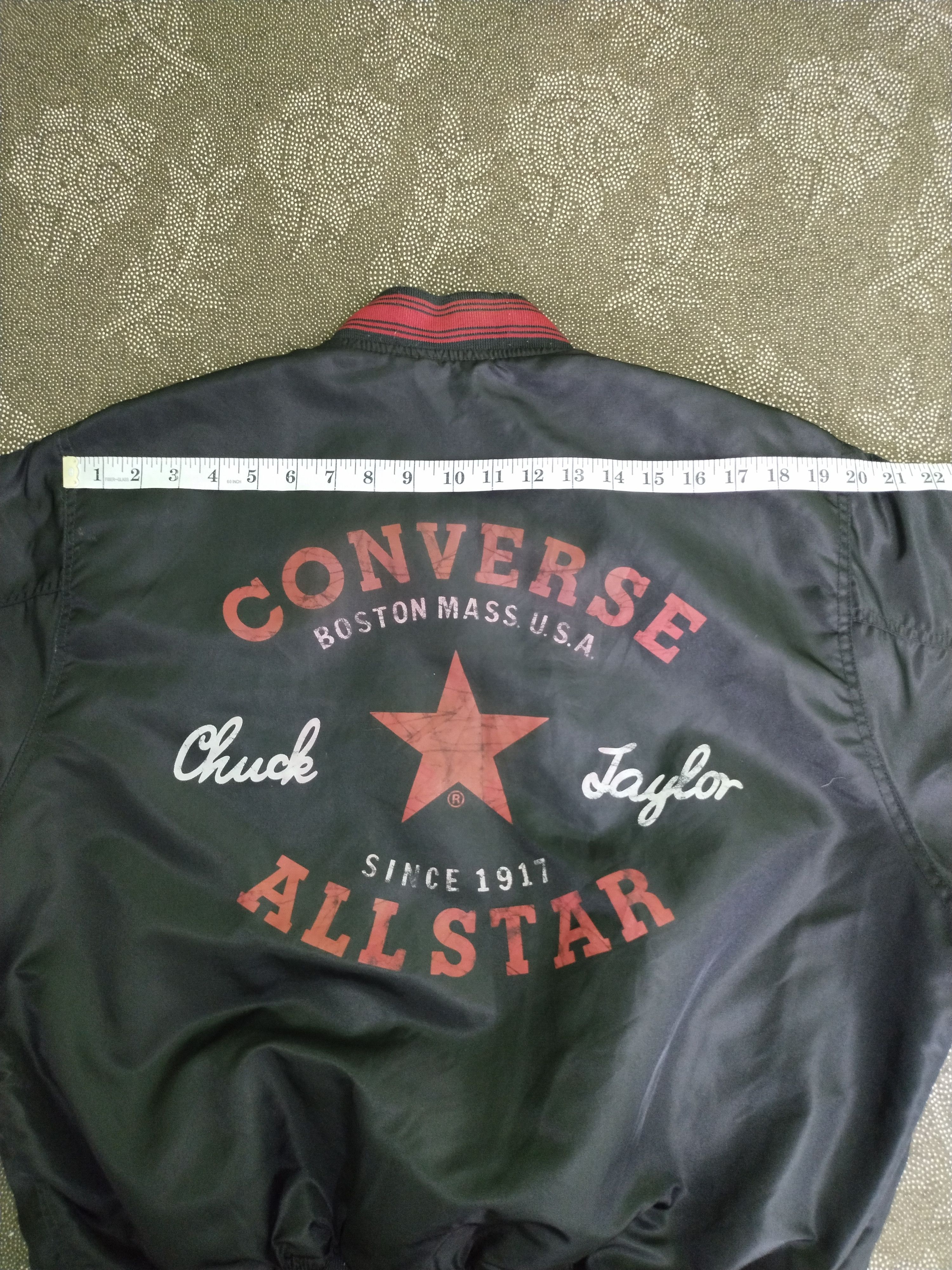 Converse × Vintage VINTAGE CONVERSE BOMBER VARSITY JACKET Size US L / EU 52-54 / 3 - 18 Thumbnail