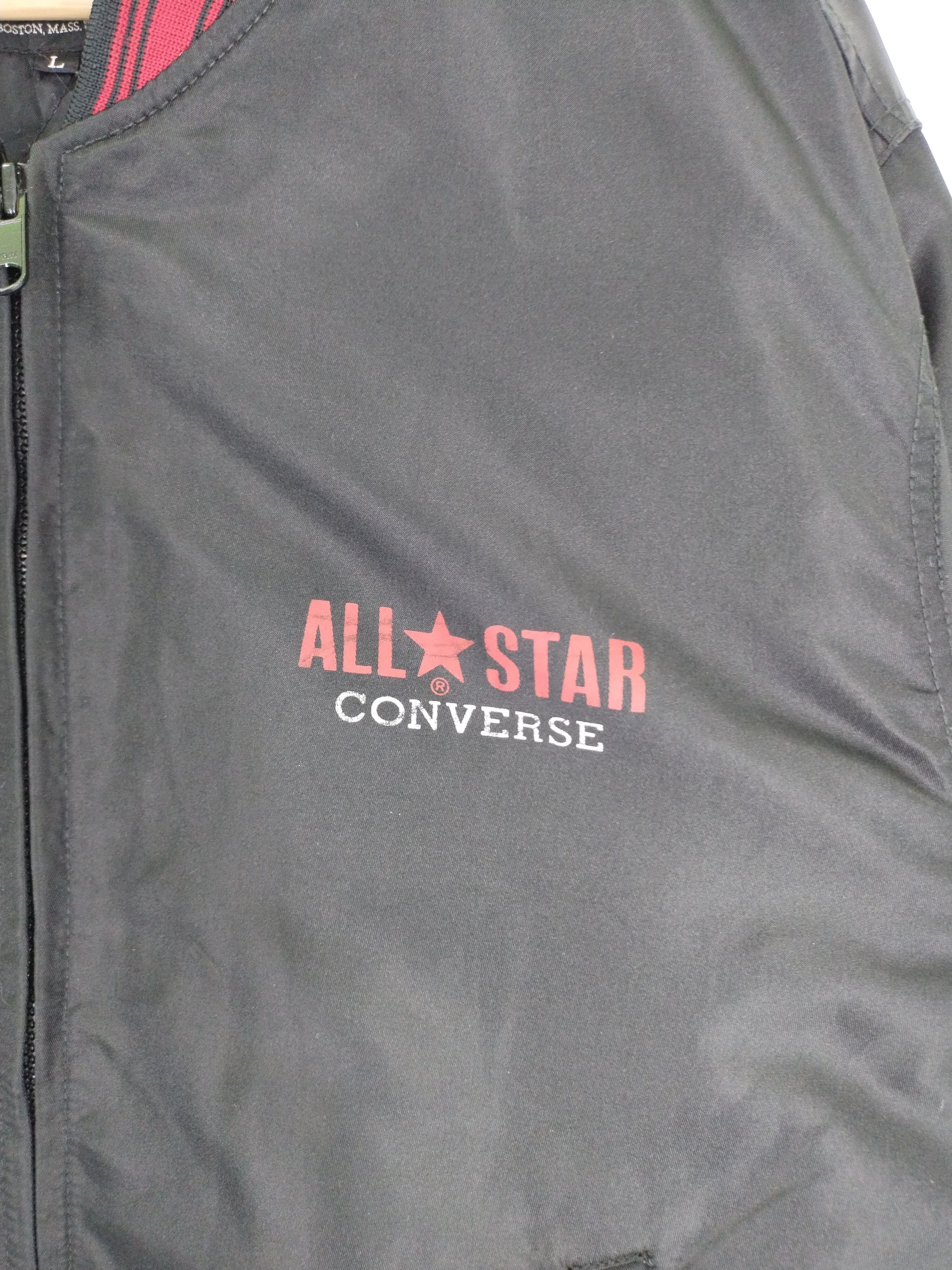 Converse × Vintage VINTAGE CONVERSE BOMBER VARSITY JACKET Size US L / EU 52-54 / 3 - 7 Thumbnail