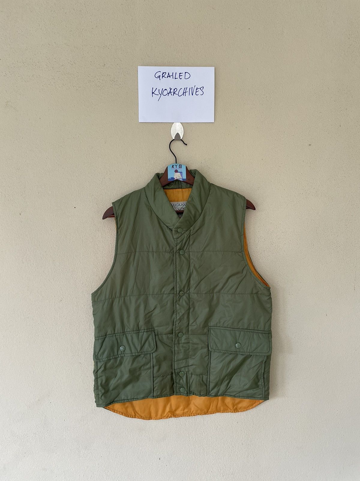 Japanese Brand × Vintage MIGRANT MULTIFIELD OUTDOOR GEAR VEST Size US M / EU 48-50 / 2 - 1 Thumbnail