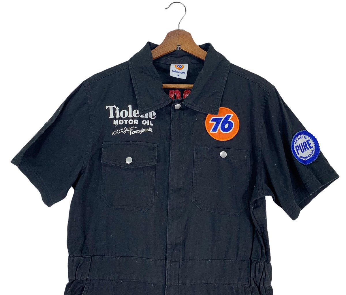 Vintage Vintage Seventysix 76 Lubricants Overall Jumpsuit Size US 30 / EU 46 - 3 Thumbnail