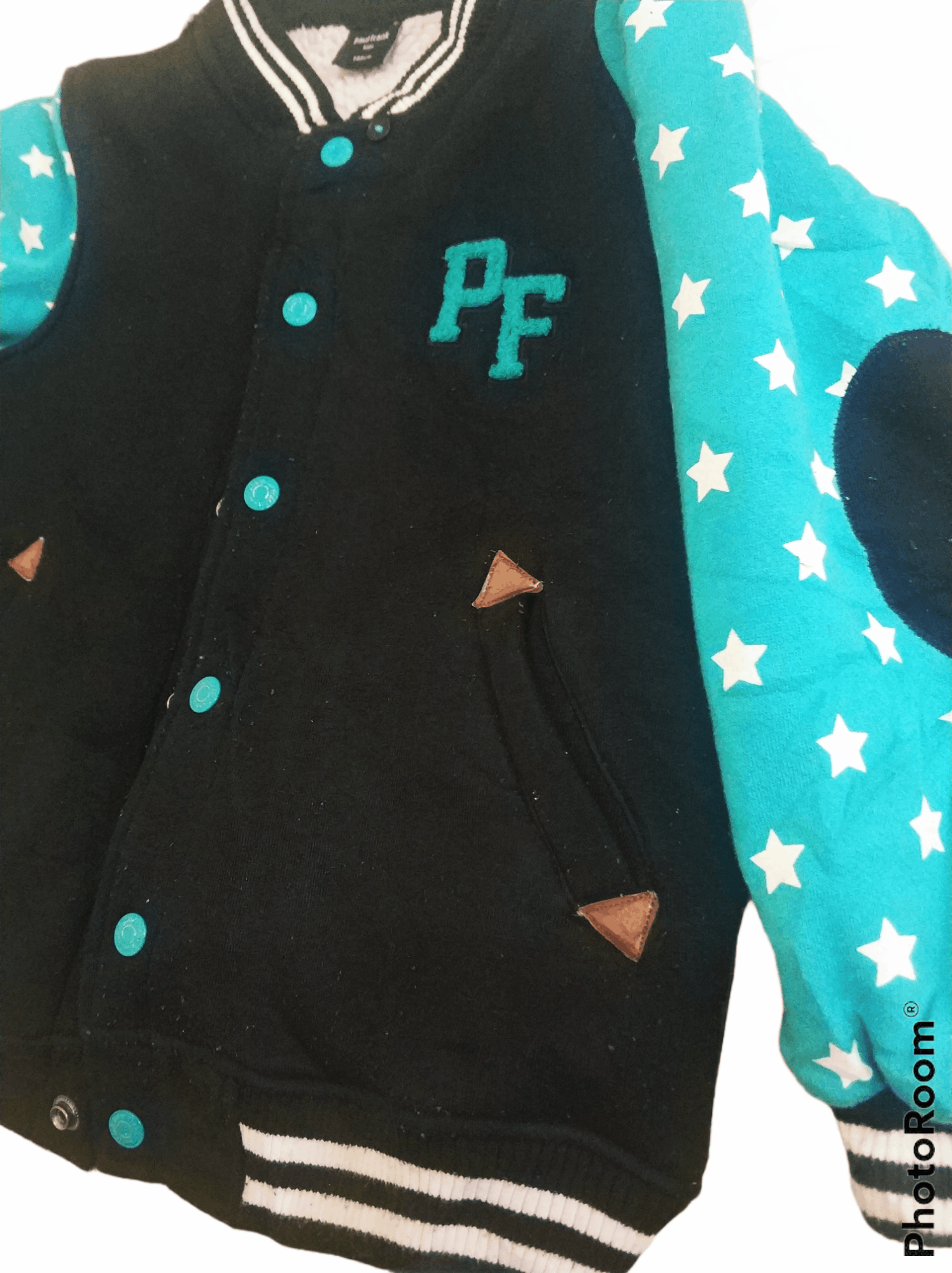 Paul Frank 🔥Elbow Patch Paul Frank Varsity Jacket for Kids Size US XXS / EU 40 - 2 Thumbnail