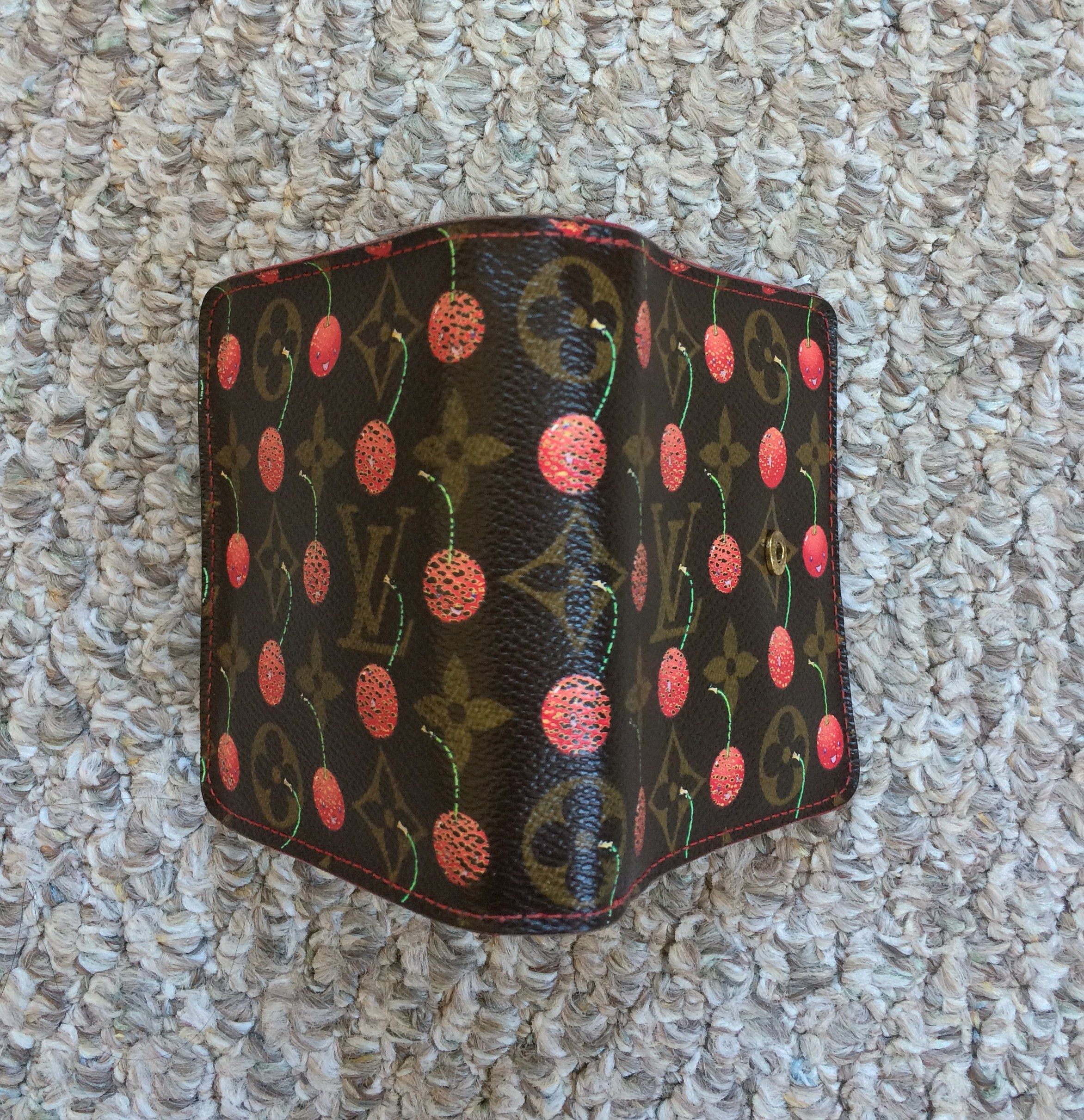 Louis Vuitton × Takashi Murakami S/S 2005 Louis Vuitton x Murakami Cherry Monogram Wallet Size ONE SIZE - 3 Thumbnail