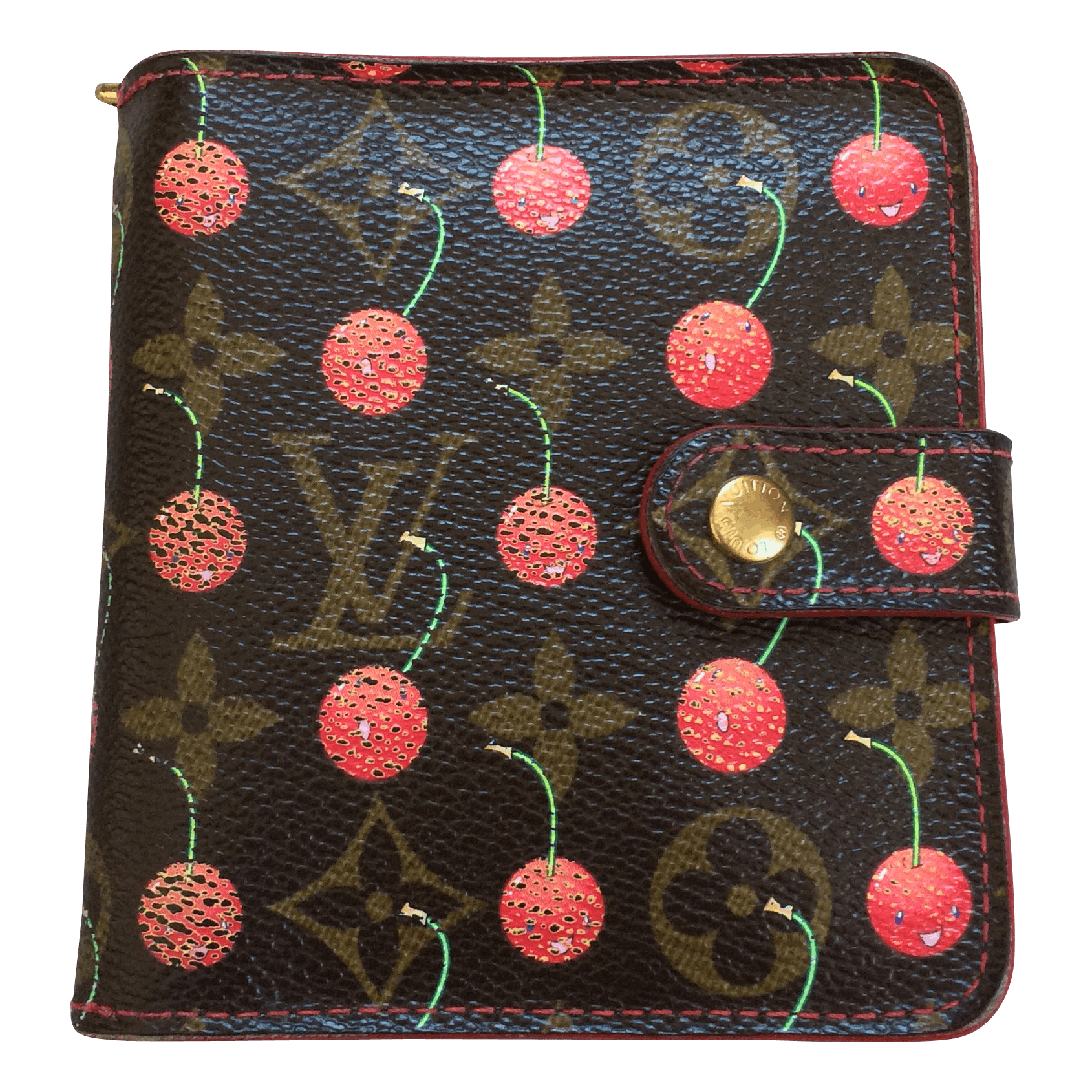Louis Vuitton × Takashi Murakami S/S 2005 Louis Vuitton x Murakami Cherry Monogram Wallet Size ONE SIZE - 1 Thumbnail