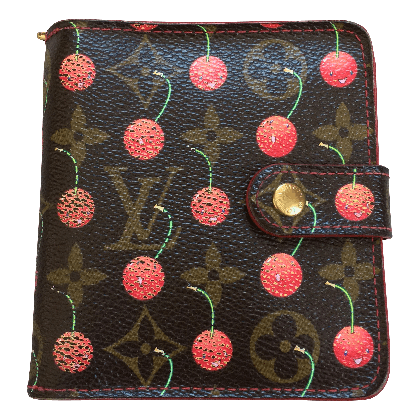 Louis Vuitton S/S 2005 Louis Vuitton x Murakami Cherry Monogram Wallet ...