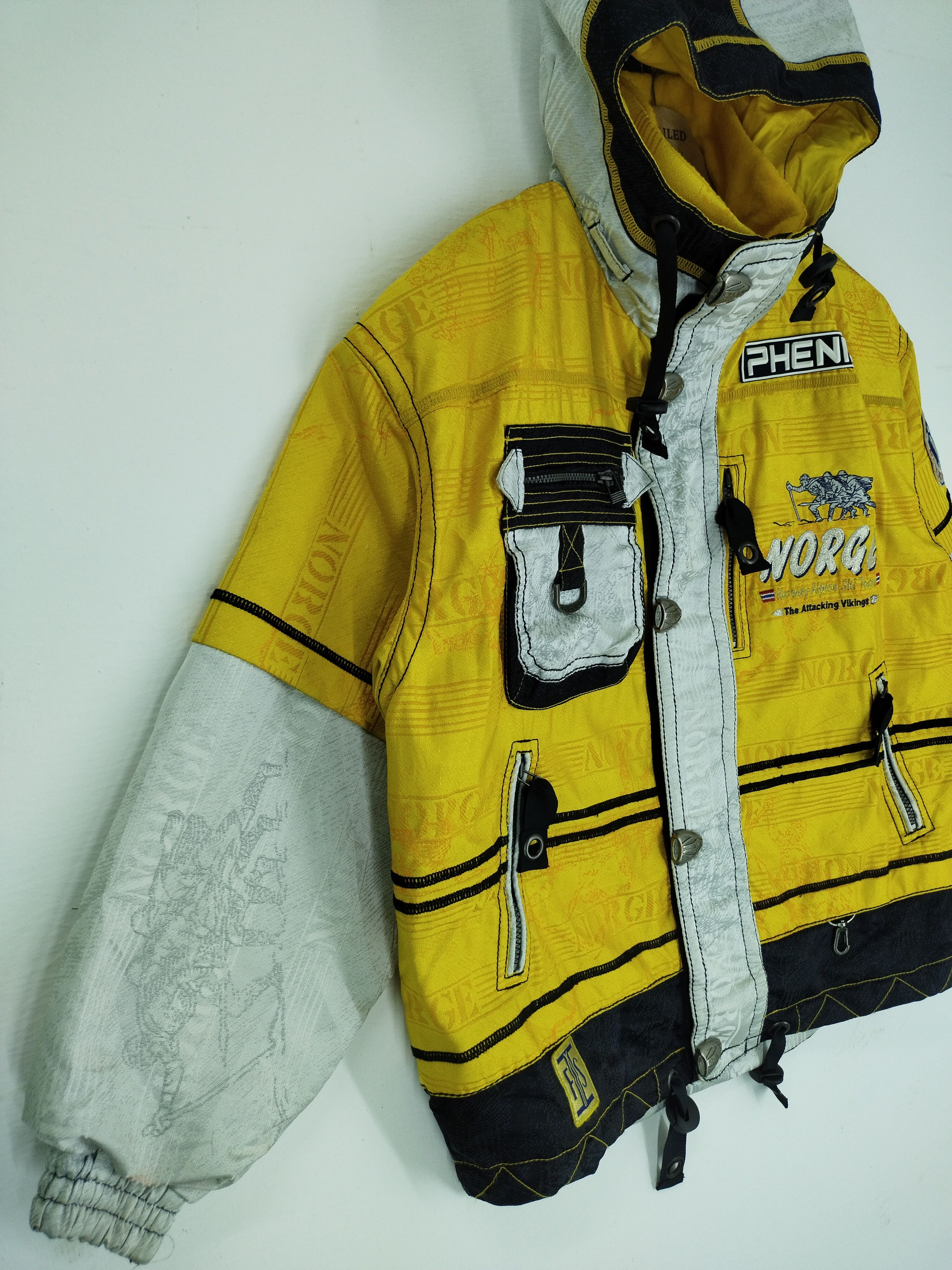 Phenix Vintage Phenix - Alpine Team Ski Attacking Vikings Jacket Size US L / EU 52-54 / 3 - 2 Thumbnail
