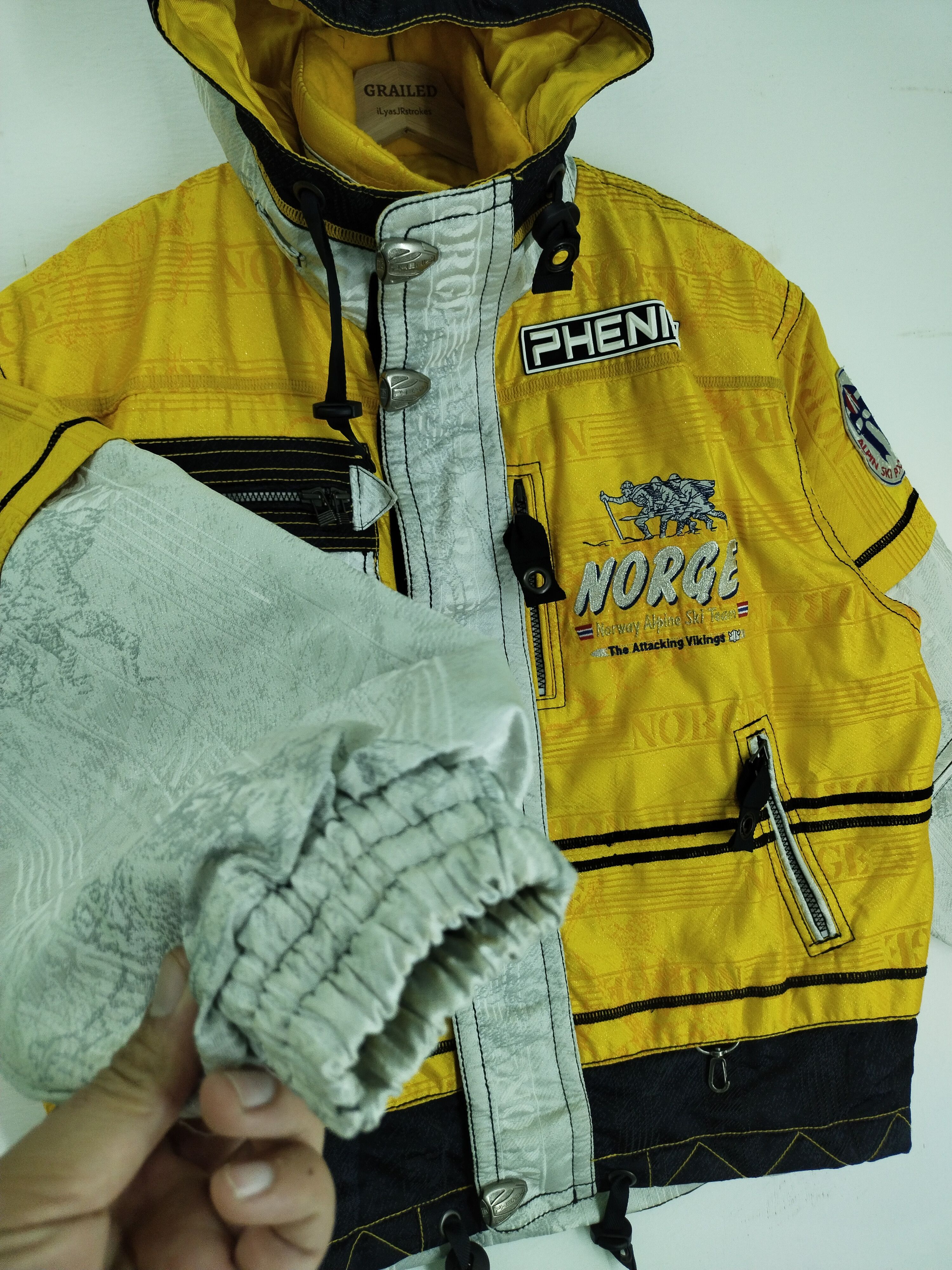 Phenix Vintage Phenix - Alpine Team Ski Attacking Vikings Jacket Size US L / EU 52-54 / 3 - 6 Thumbnail