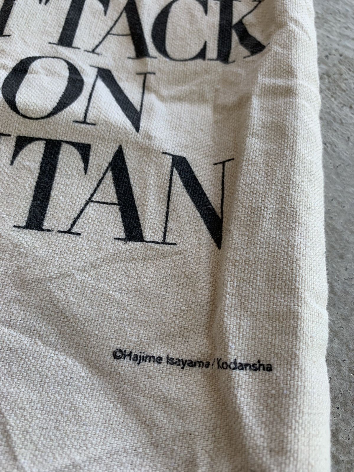 Anime Beams Anime Attack of the titans Levi Totebag Size ONE SIZE - 3 Thumbnail