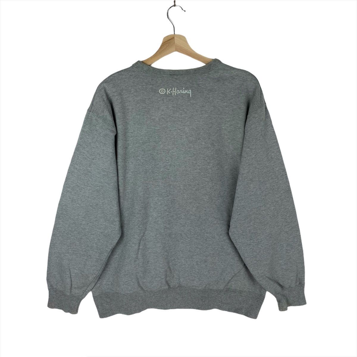 Japanese Brand × Keith Haring × Uniqlo Skate City By Keith Haring Collab Uniqlo Crewneck Sweatshirt Size US XL / EU 56 / 4 - 8 Thumbnail