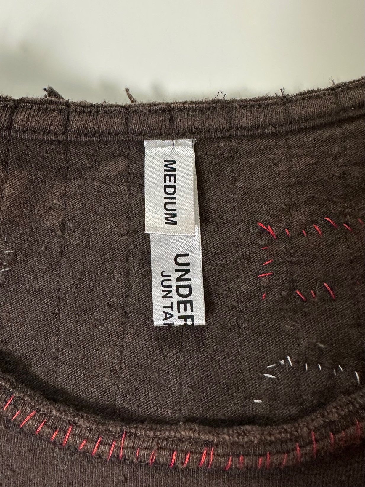 Undercover UNDERCOVER Spring Summer 2003 "Scab" Asymmetric Tank Top Size M / US 6-8 / IT 42-44 - 5 Thumbnail