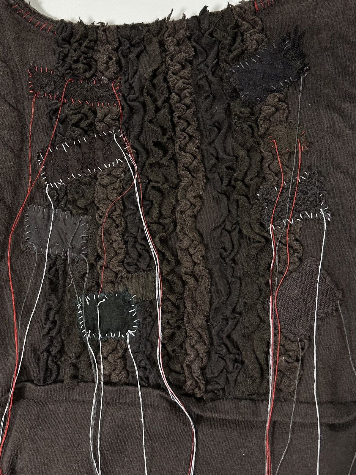 Undercover UNDERCOVER Spring Summer 2003 "Scab" Asymmetric Tank Top Size M / US 6-8 / IT 42-44 - 3 Thumbnail