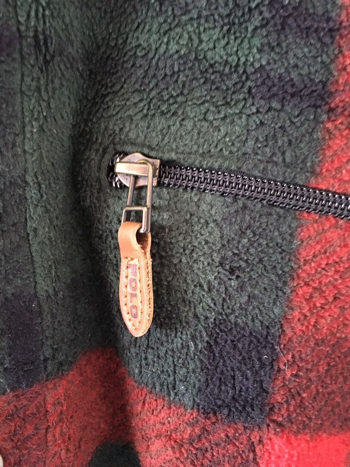 Polo Ralph Lauren Vtg Ralph Lauren Colar Button Fleece Sweatshirt Size US L / EU 52-54 / 3 - 4 Thumbnail