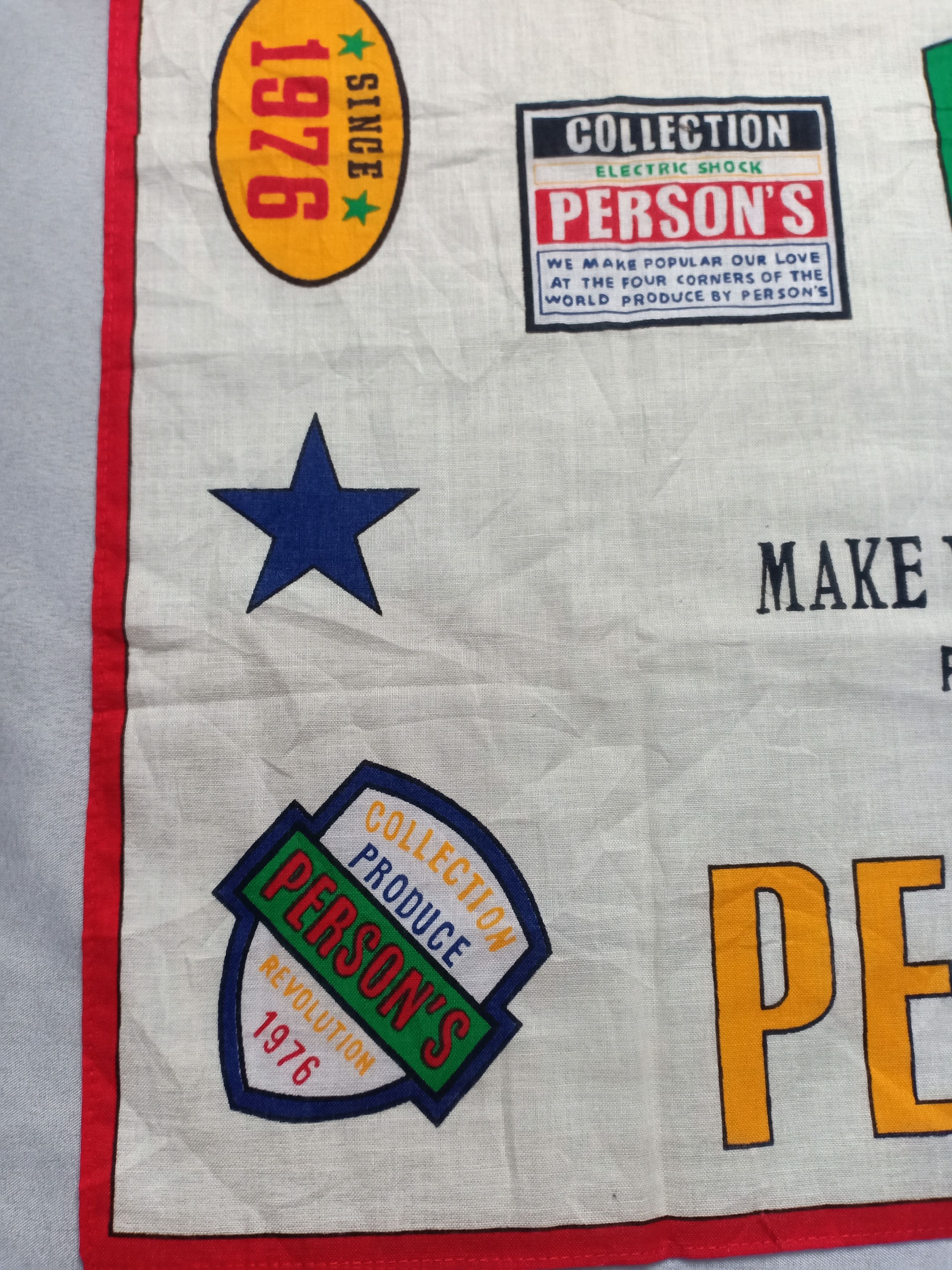 Other Handky Bandana Person's Collection Logo Print Handkerchief Size ONE SIZE - 3 Thumbnail