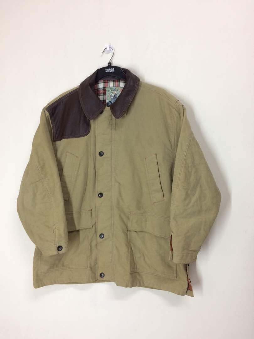 image of Nigel Cabourn England Hunting Jacket Good Condition in Yellow, Men's (Size Large)