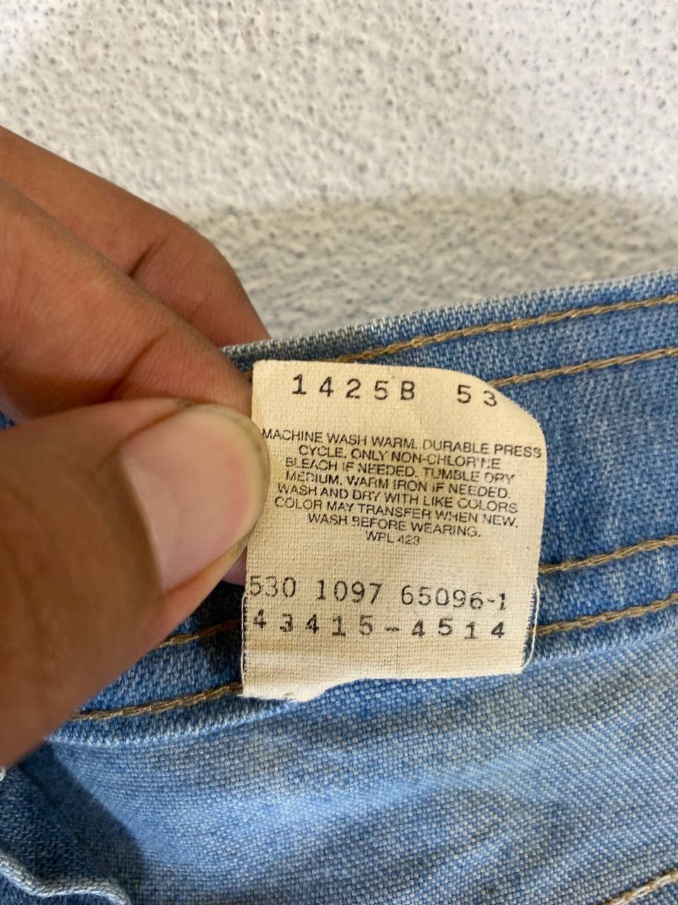 Levi's vintage levis 530 orange tab 50cotton 50poly denim Size US 36 / EU 52 - 9 Thumbnail