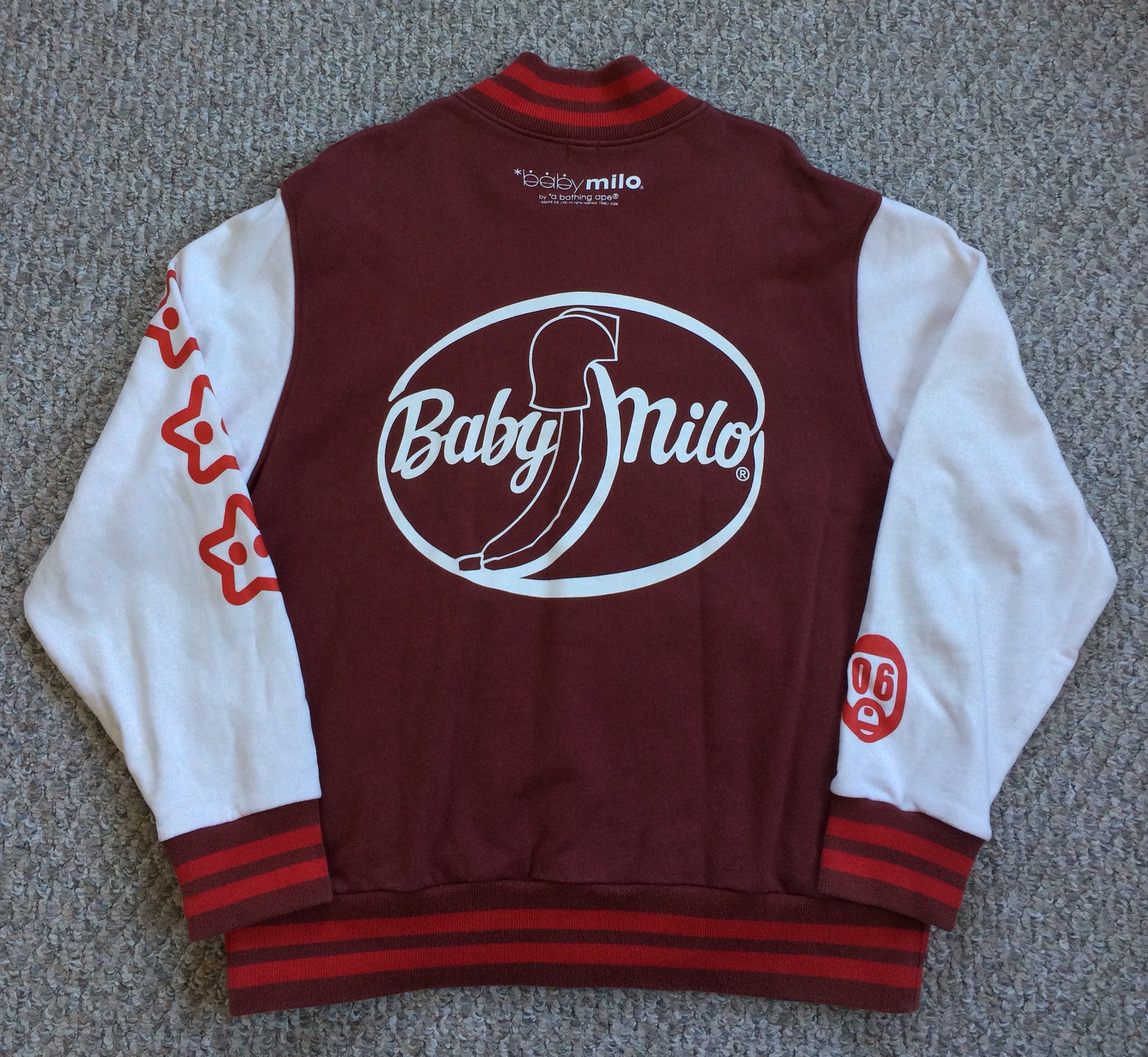 Bape F/W 2006 Baby Milo Varsity Jacket Size US L / EU 52-54 / 3 - 7 Thumbnail