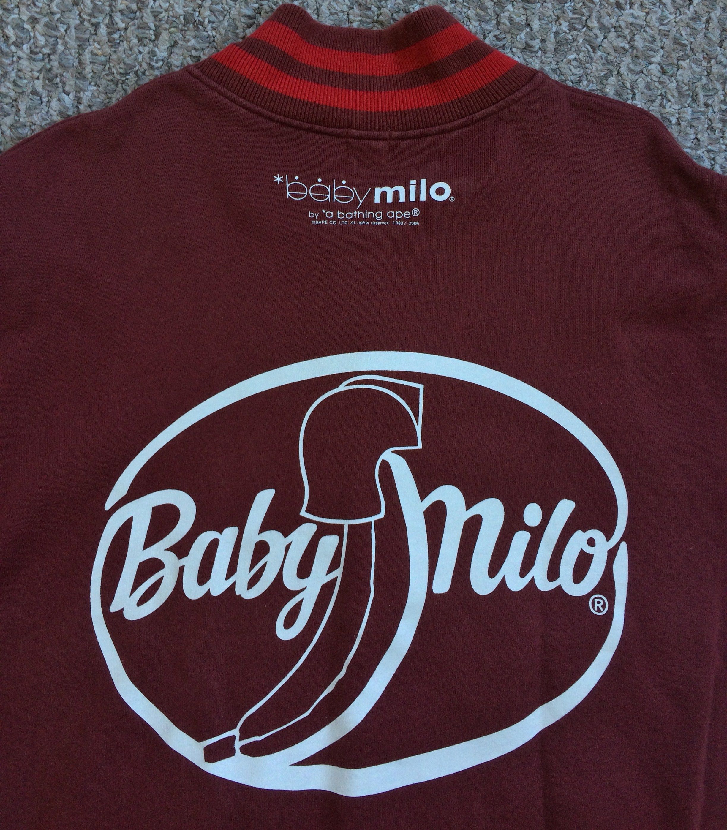 Bape F/W 2006 Baby Milo Varsity Jacket Size US L / EU 52-54 / 3 - 8 Thumbnail