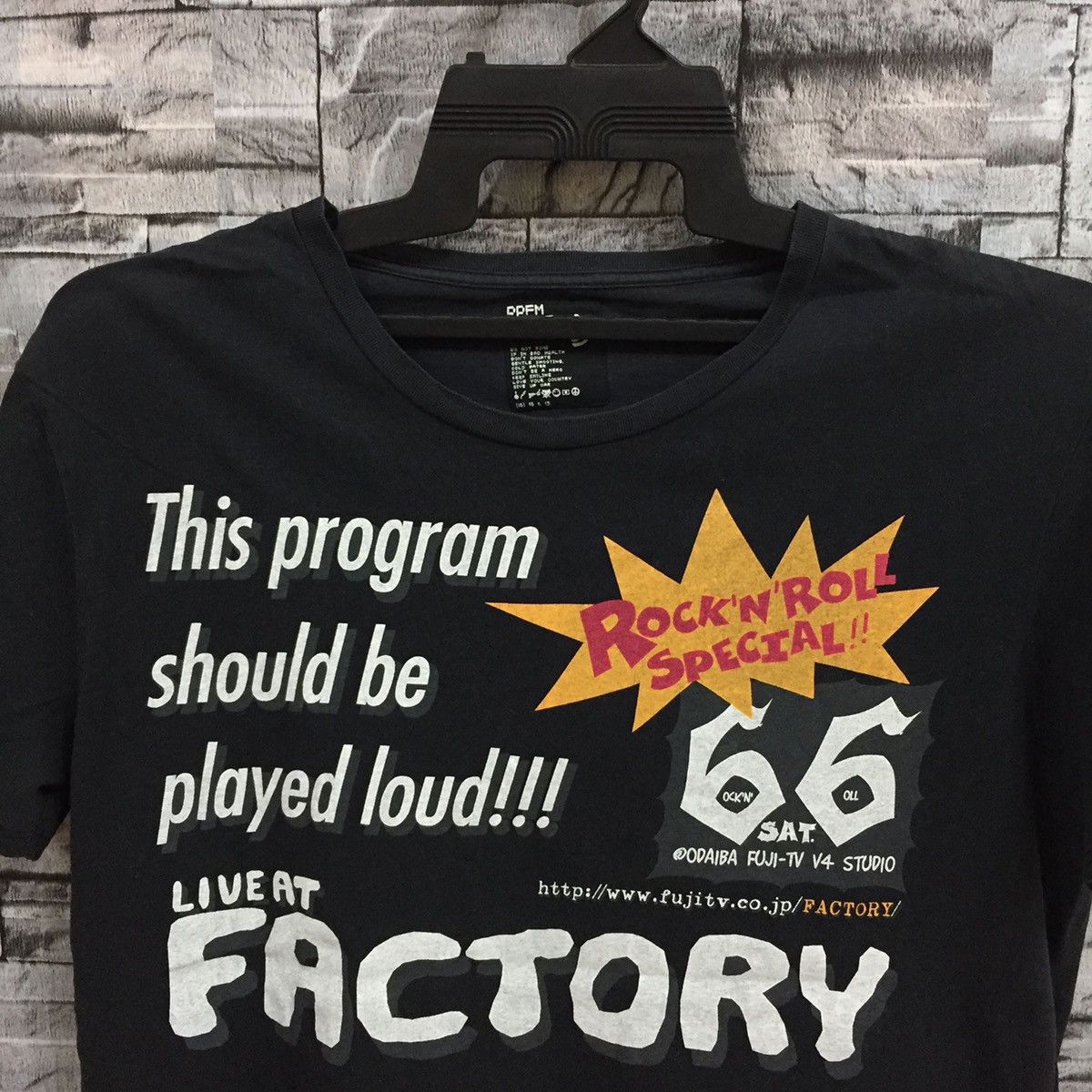 Japanese Brand Vintage PPFM fuji-tv big logo t shirt. Size L fits M Size US M / EU 48-50 / 2 - 4 Thumbnail