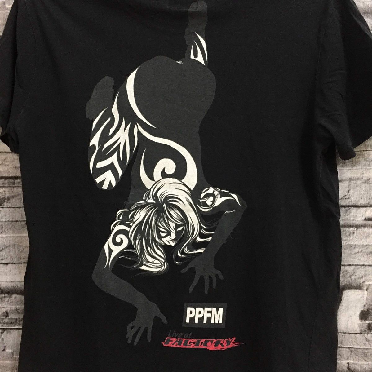 Japanese Brand Vintage PPFM fuji-tv big logo t shirt. Size L fits M Size US M / EU 48-50 / 2 - 2 Thumbnail