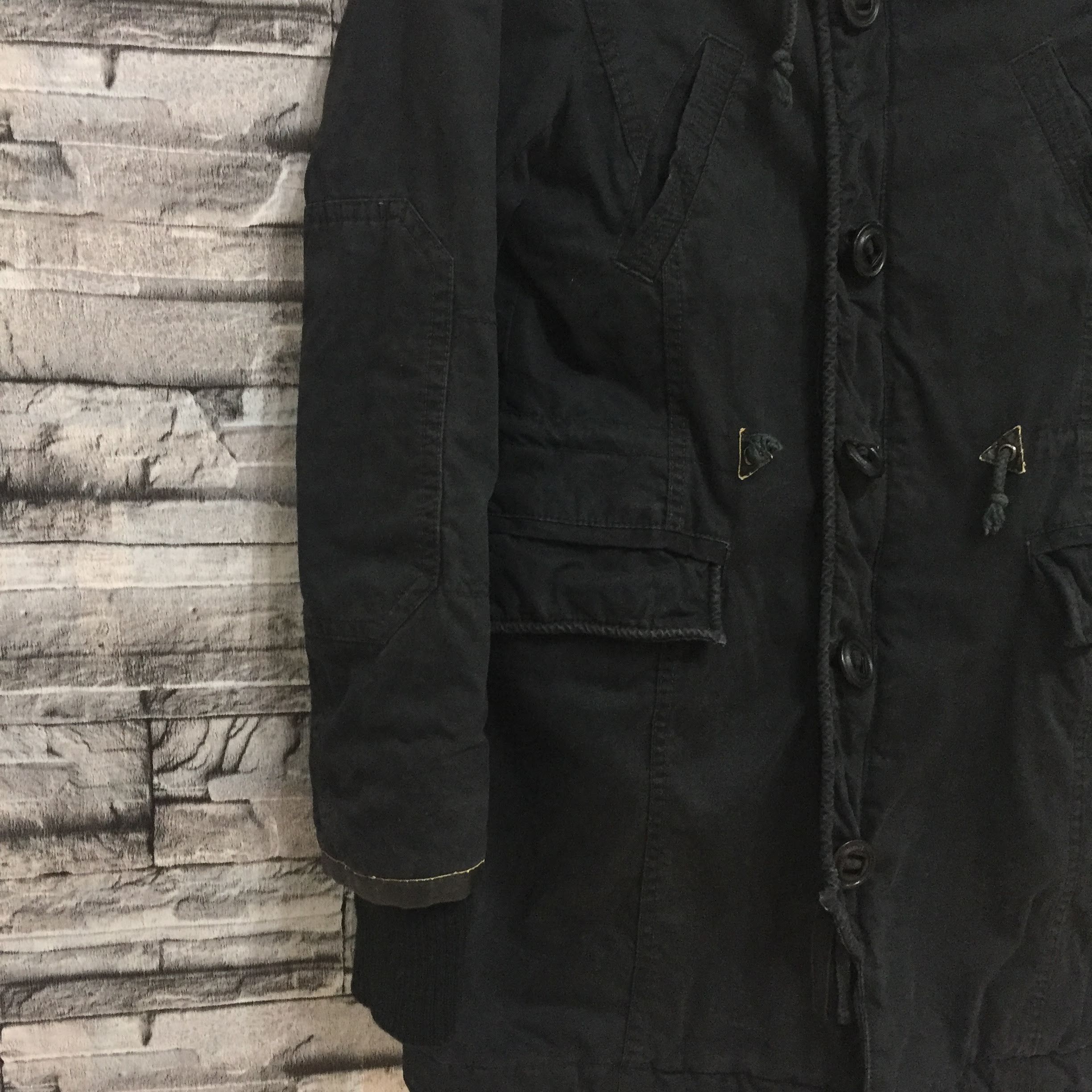 Japanese Brand Vintage Moussy Jacket parka hoodie size 2 fit S Size US S / EU 44-46 / 1 - 6 Thumbnail