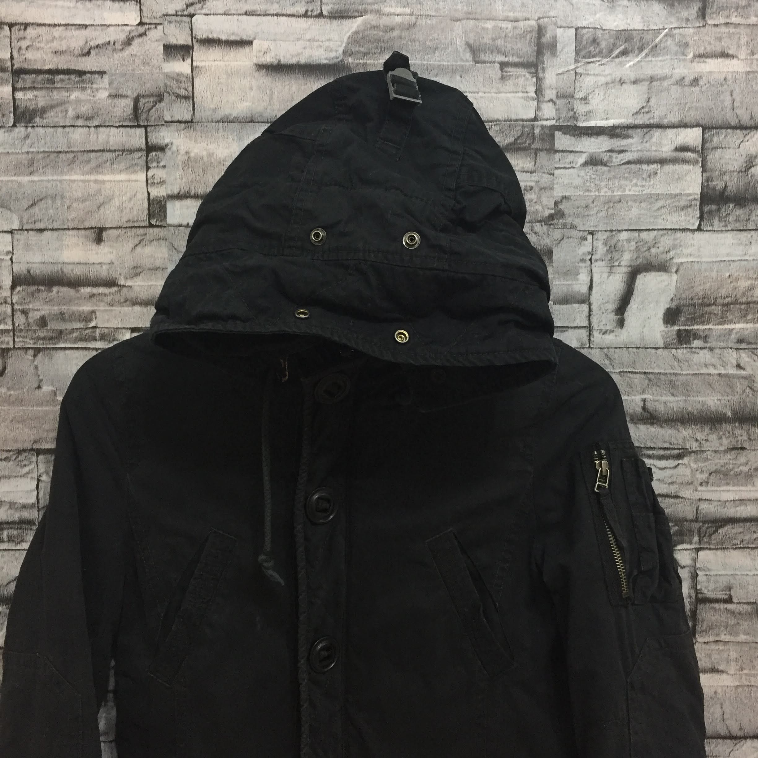 Japanese Brand Vintage Moussy Jacket parka hoodie size 2 fit S Size US S / EU 44-46 / 1 - 3 Thumbnail