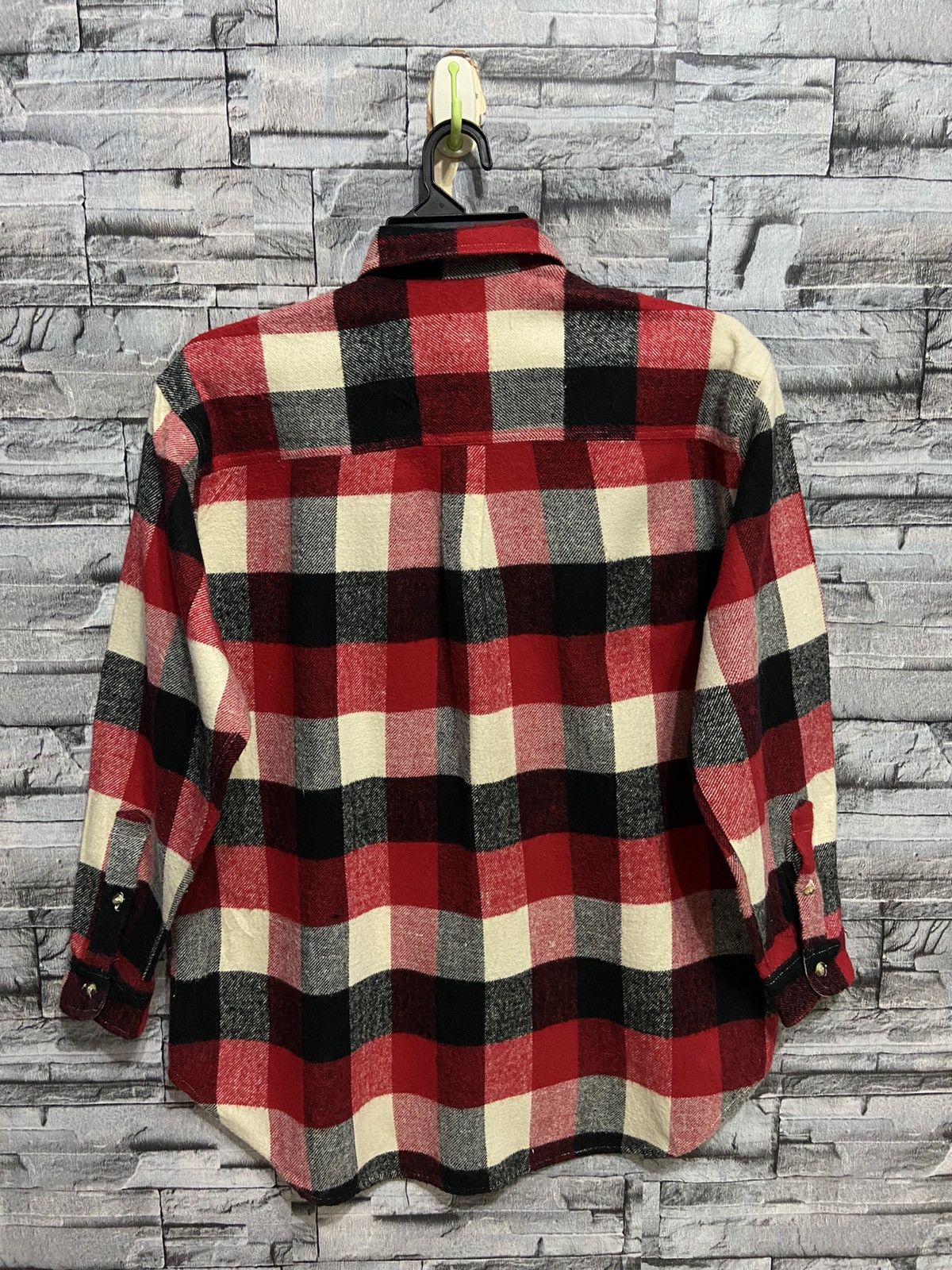 Flannel Vintage Pract Studio Flannel double pocket plaid M fit L Size US L / EU 52-54 / 3 - 7 Thumbnail