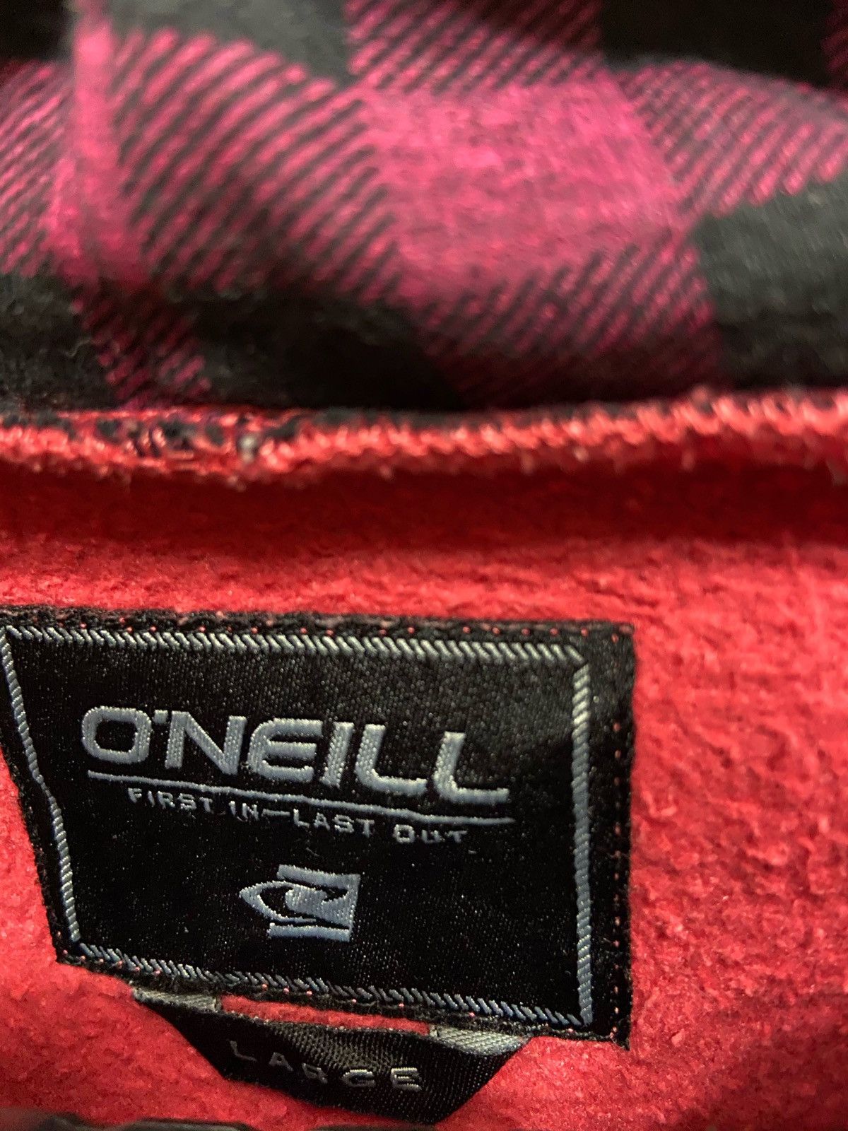 O'Neill Oneill hoodie big logo embroidered size L Size US L / EU 52-54 / 3 - 4 Thumbnail