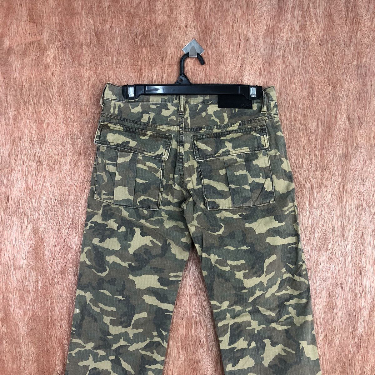 Japanese Brand DL Xgirl Military camo Multipocket Cargo Pants #2035 Size 29" - 10 Thumbnail