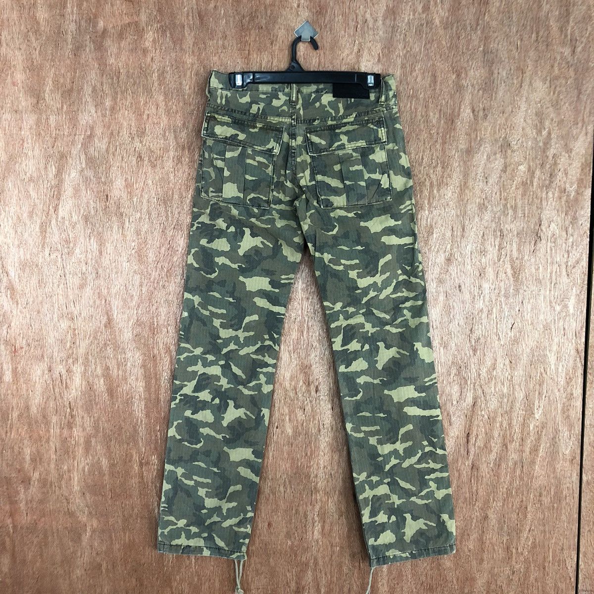 Japanese Brand DL Xgirl Military camo Multipocket Cargo Pants #2035 Size 29" - 9 Thumbnail