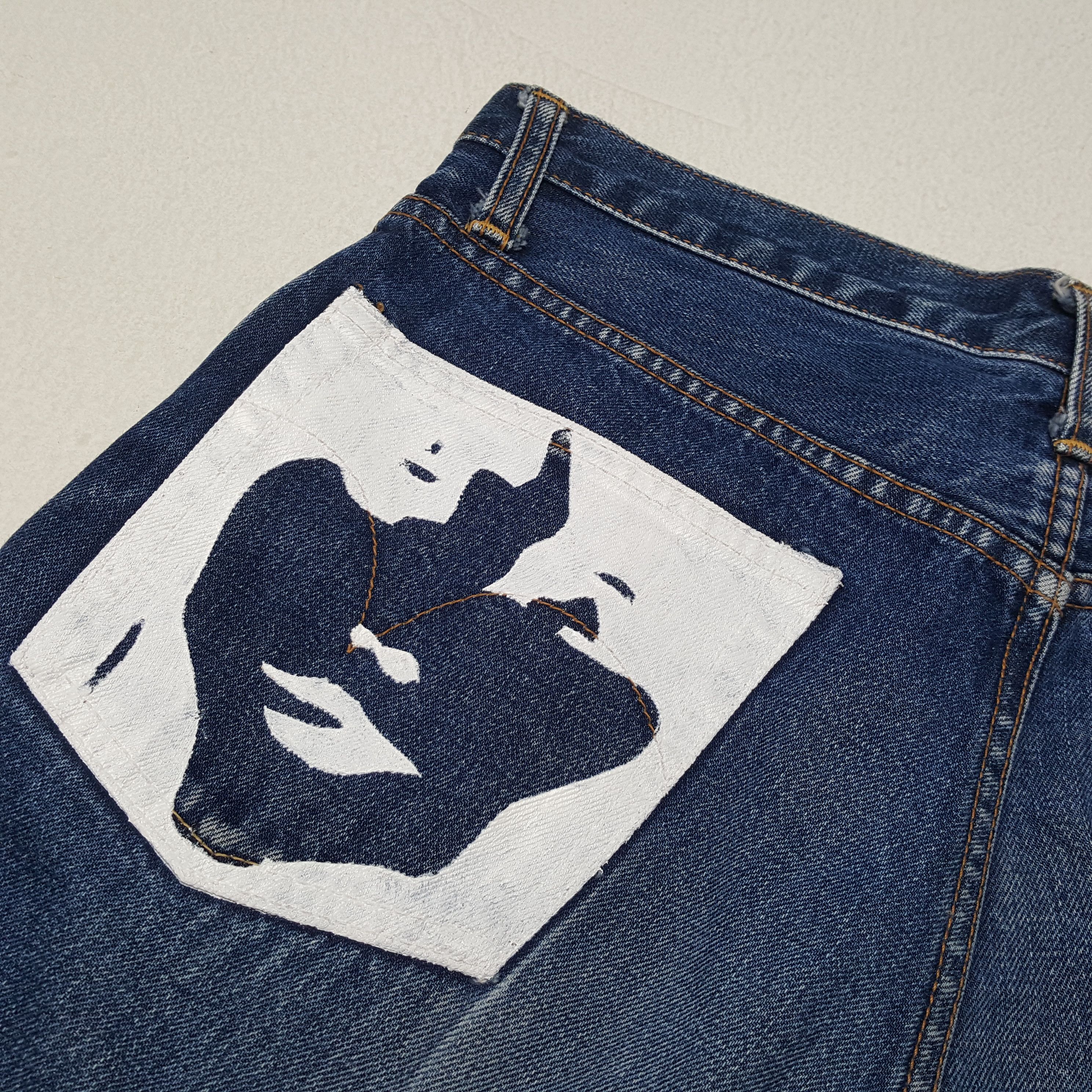 Vintage Kinky Hysteric Glamour Japanese Brand Custom Jeans