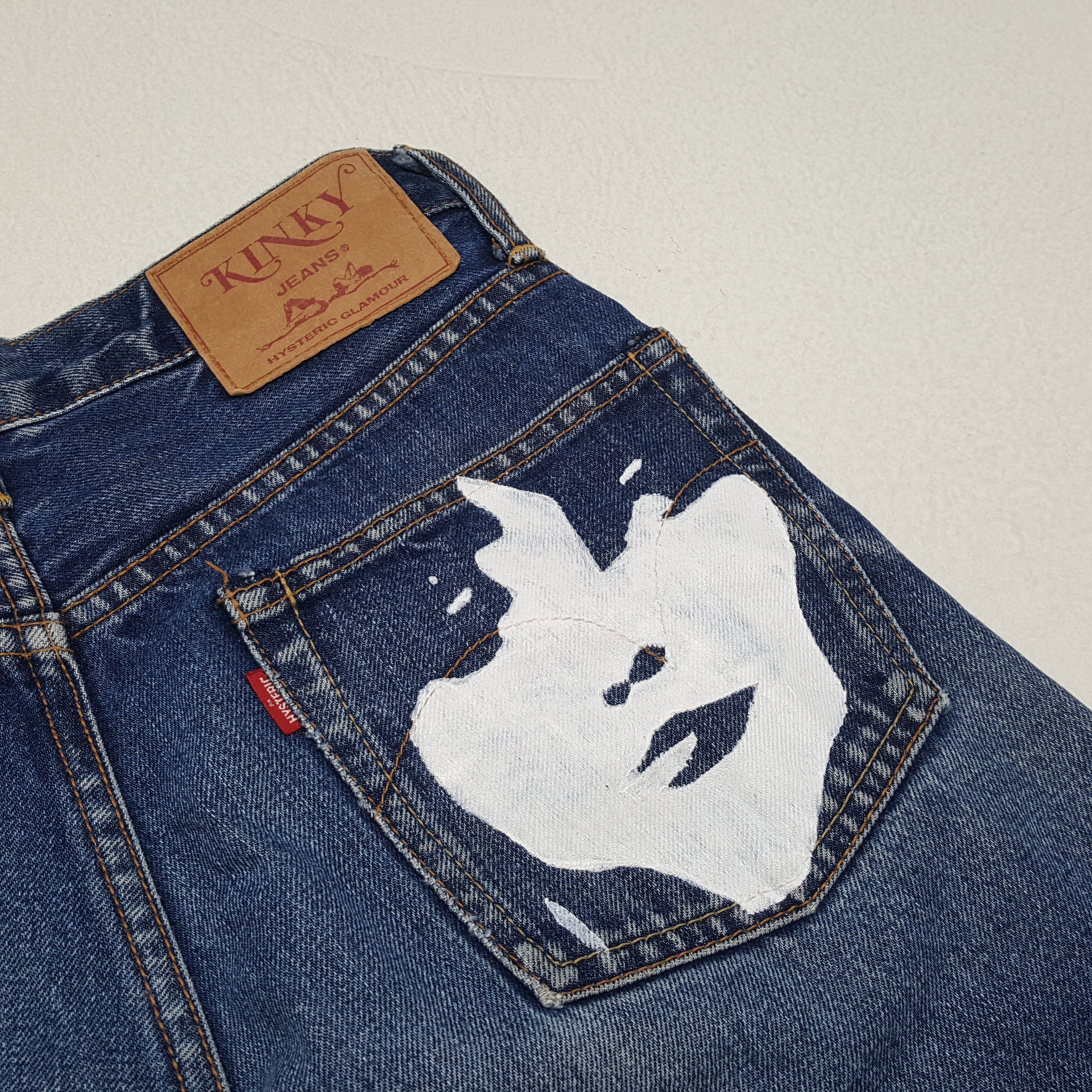 Vintage Kinky Hysteric Glamour Japanese Brand Custom Jeans
