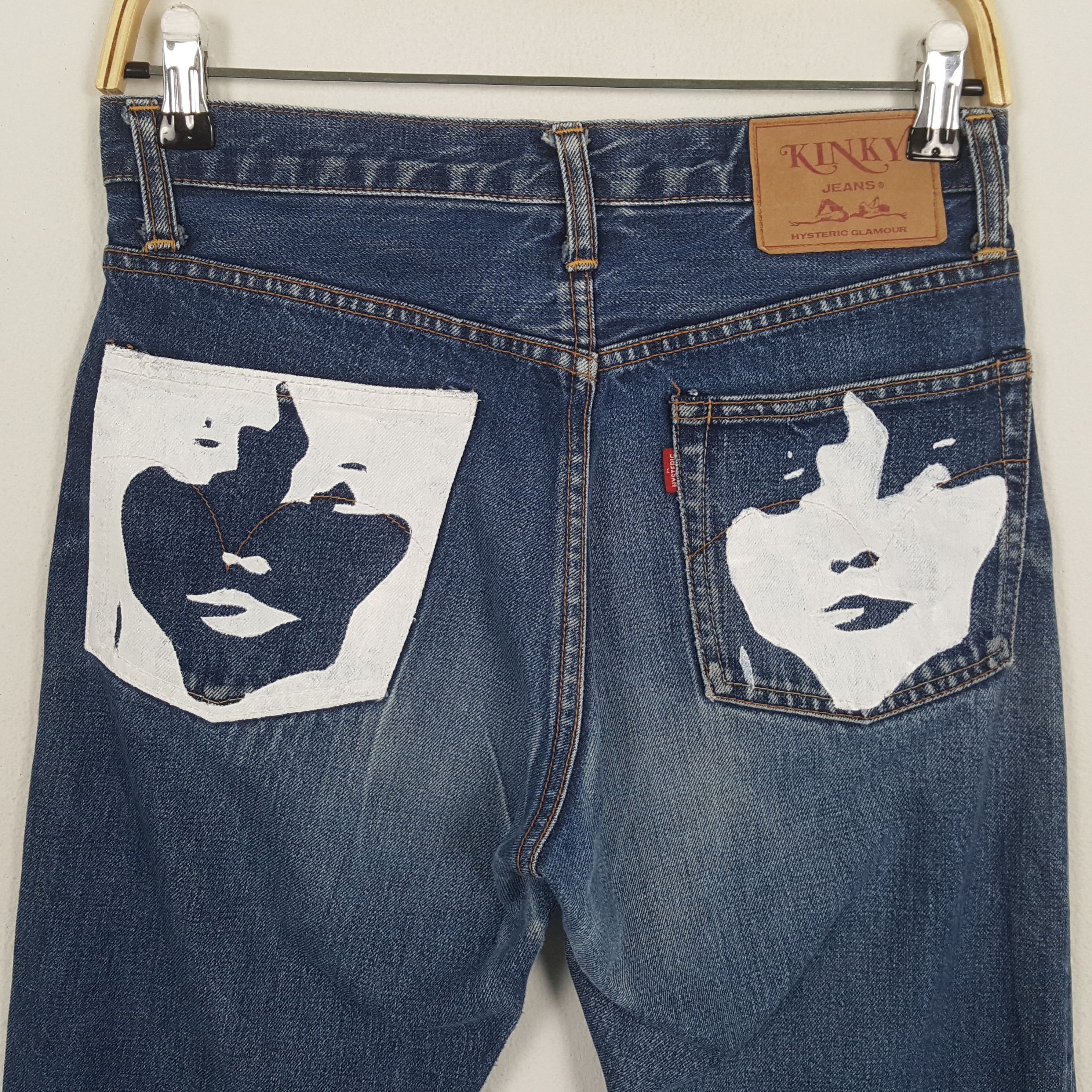 Vintage Kinky Hysteric Glamour Japanese Brand Custom Jeans