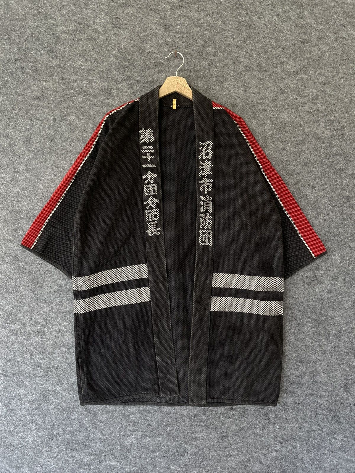 Japanese Brand BLACK RED INDIGO KIMONO Size US M / EU 48-50 / 2 - 5 Thumbnail