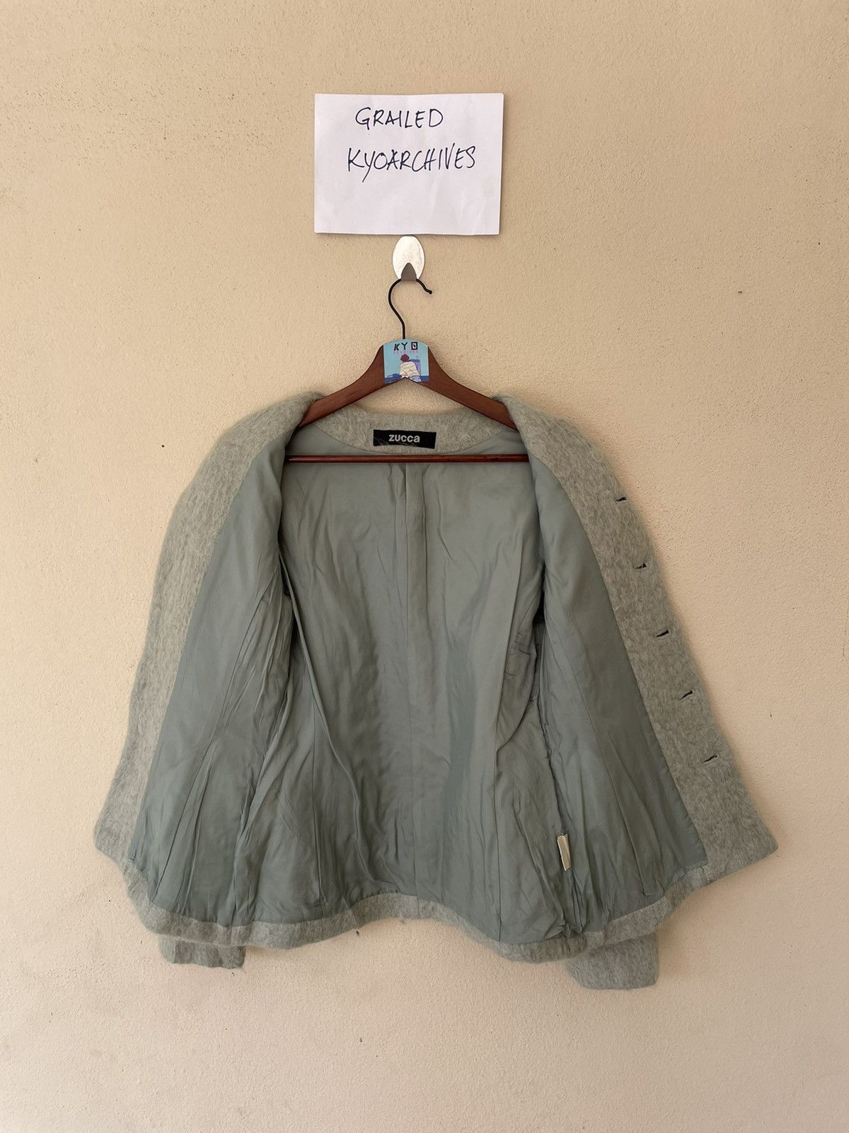 CABANE de ZUCCa ZUCCA WOOL JACKET Size US M / EU 48-50 / 2 - 6 Thumbnail