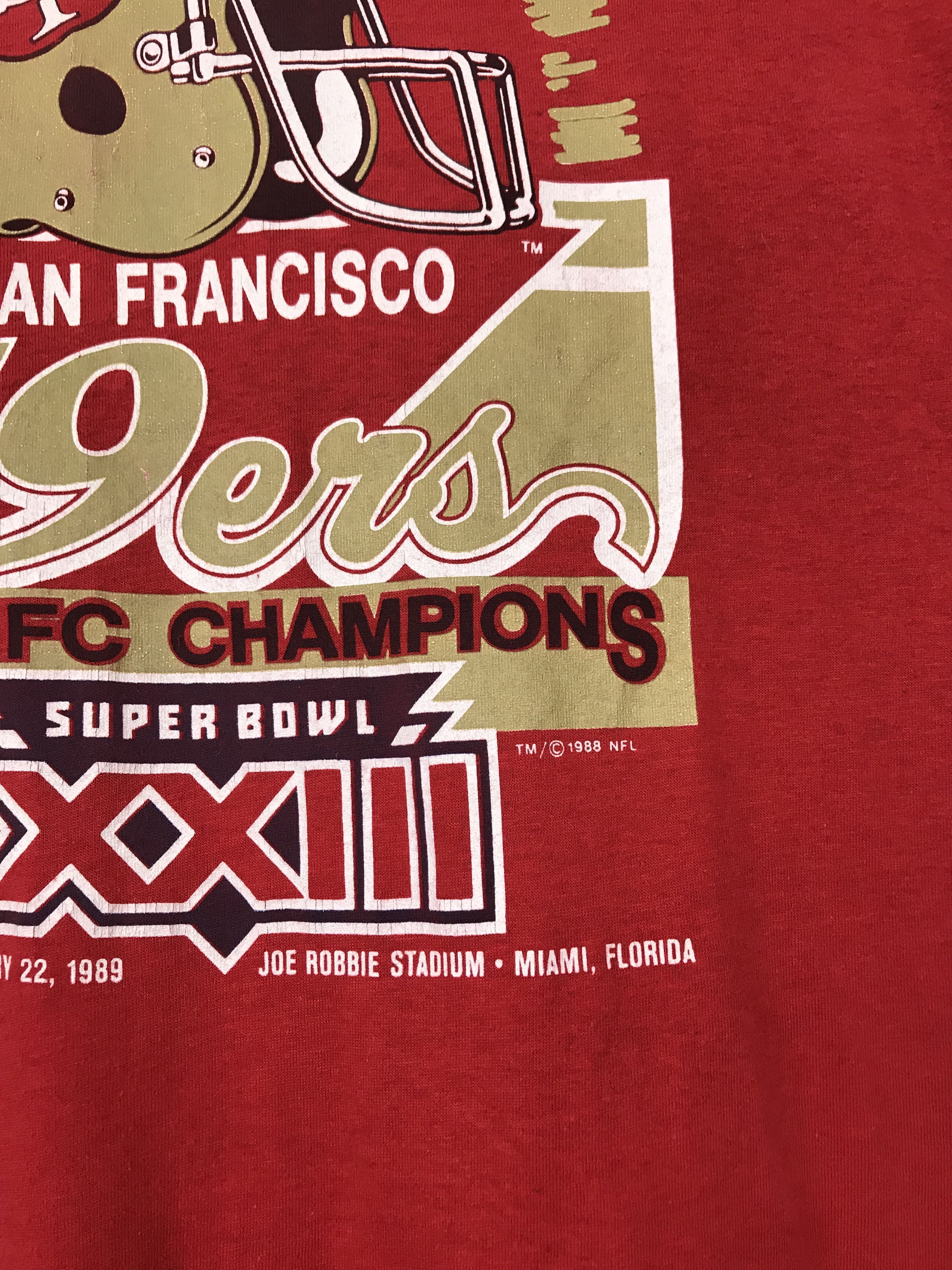 Sports Specialties Vintage 80s SAN FRANCISCO 49ERS Print Shirt Size US L / EU 52-54 / 3 - 5 Thumbnail